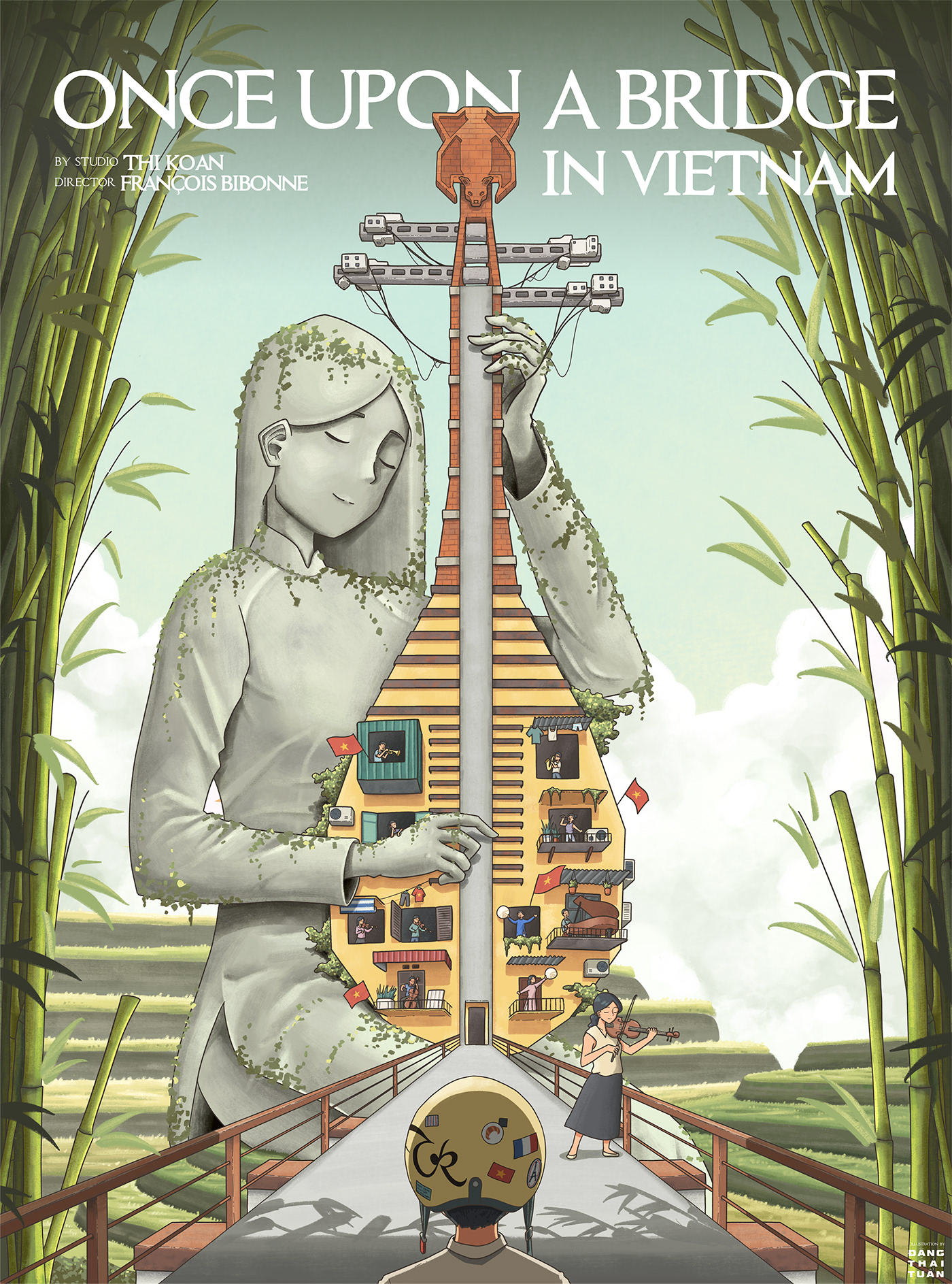ILLUSTRATION  Digital Art  poster film poster vietnam music artwork digital illustration арт design