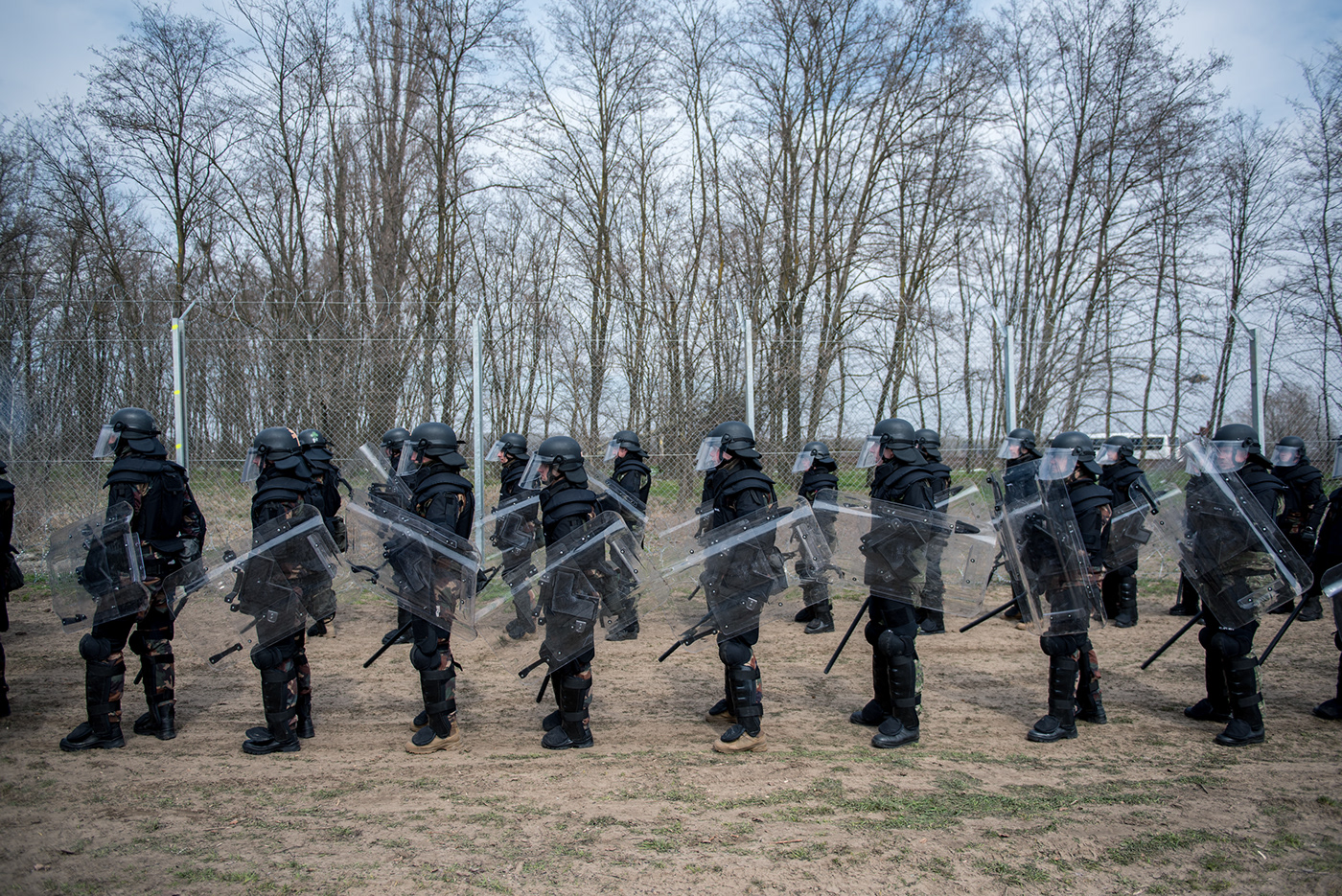 hungarian border fence borderfence border barrier hungary Serbia migration migrant crisis