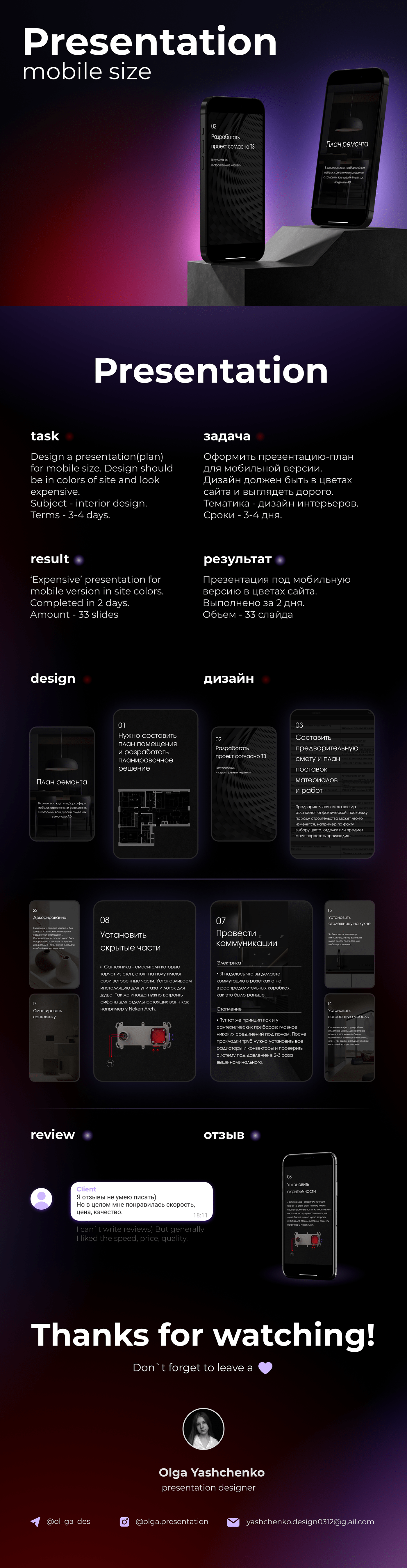 business design gradient graphic design  interior design  minimal modern Powerpoint presentation vector