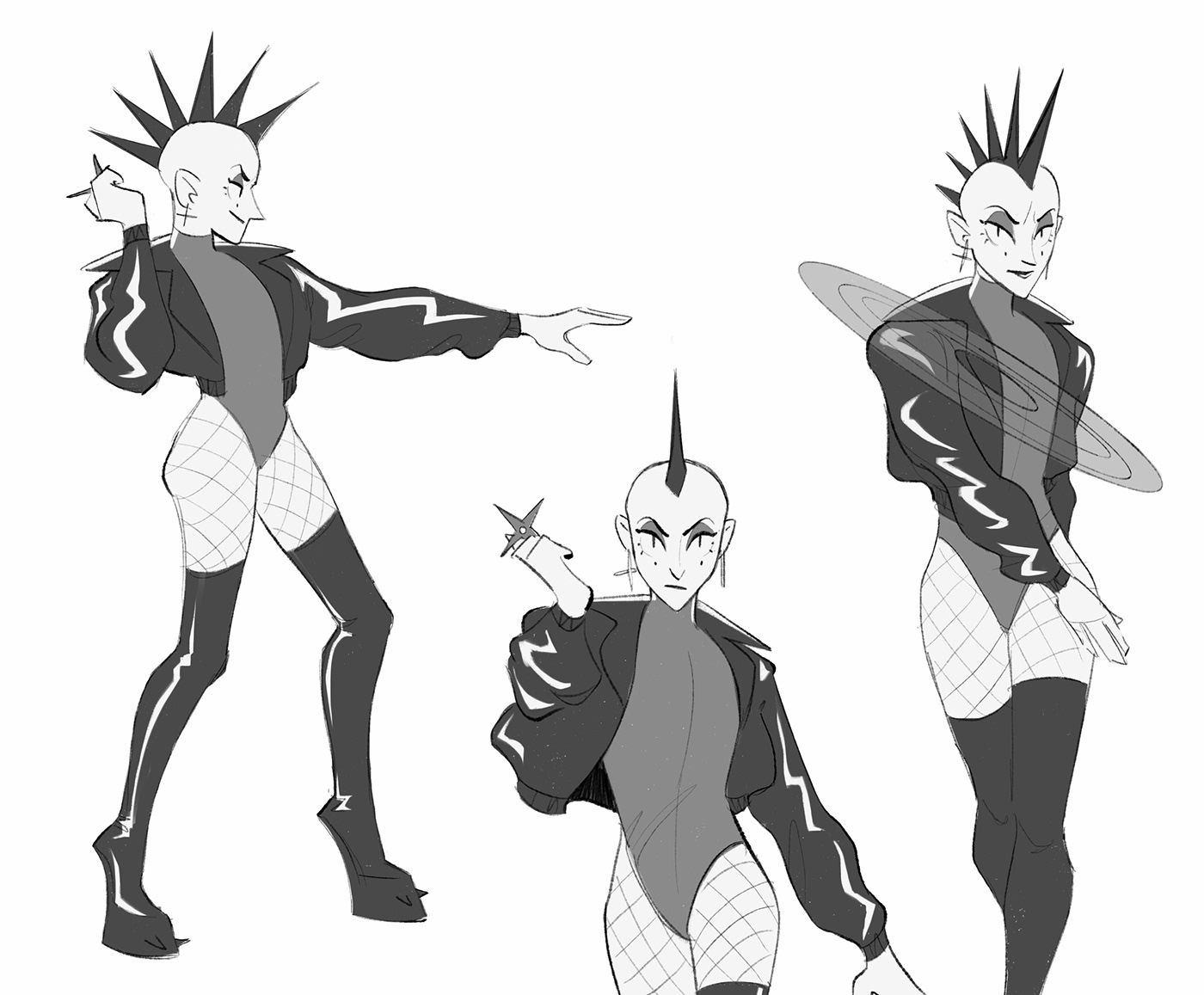 Character design  VisDev concept art Visual Development animation  villain drag queen
