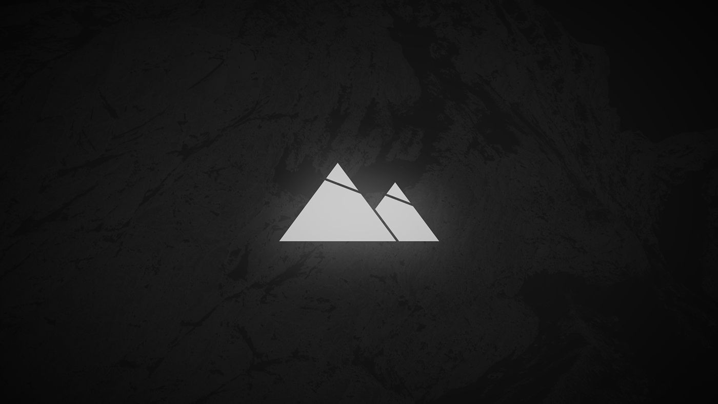 Two B&W Minimal Wallpapers on Behance