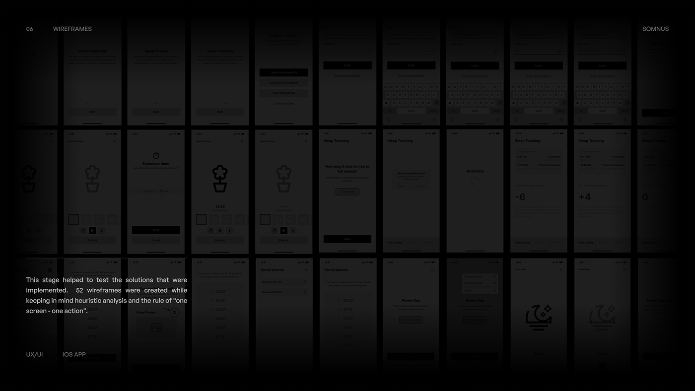 UX design UI/UX ui design Mobile app application Case Study user interface dark black ios