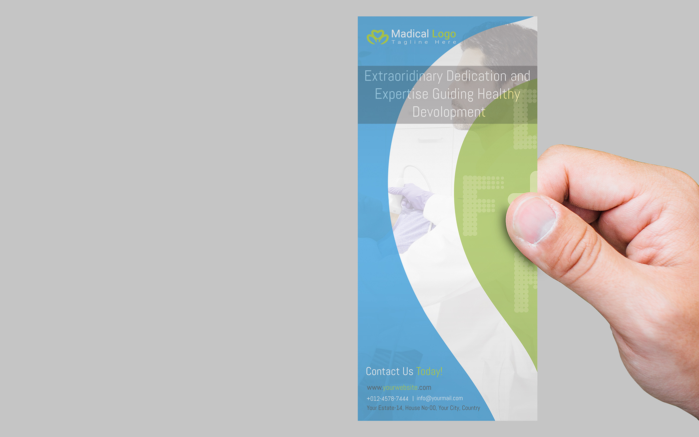 medical rack card Medical DL Flyer medical rack card LATEST best new 2018 graphic design  branding 