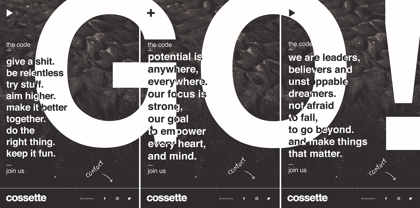 Advertising  Cossette Poster Design posters
