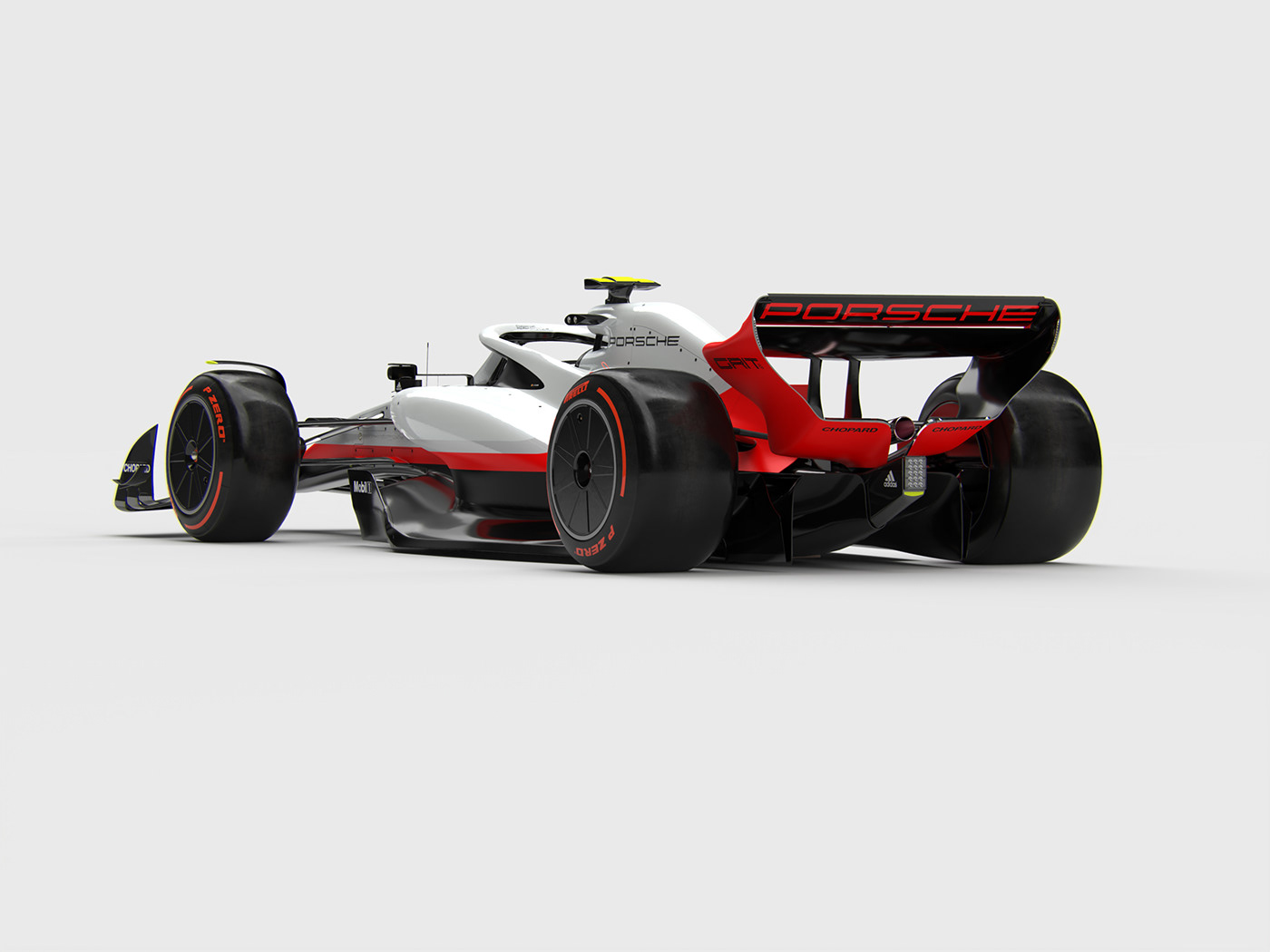 automotive   CGI concept f1 Formula 1 formula one livery design Motorsport Porsche Racing