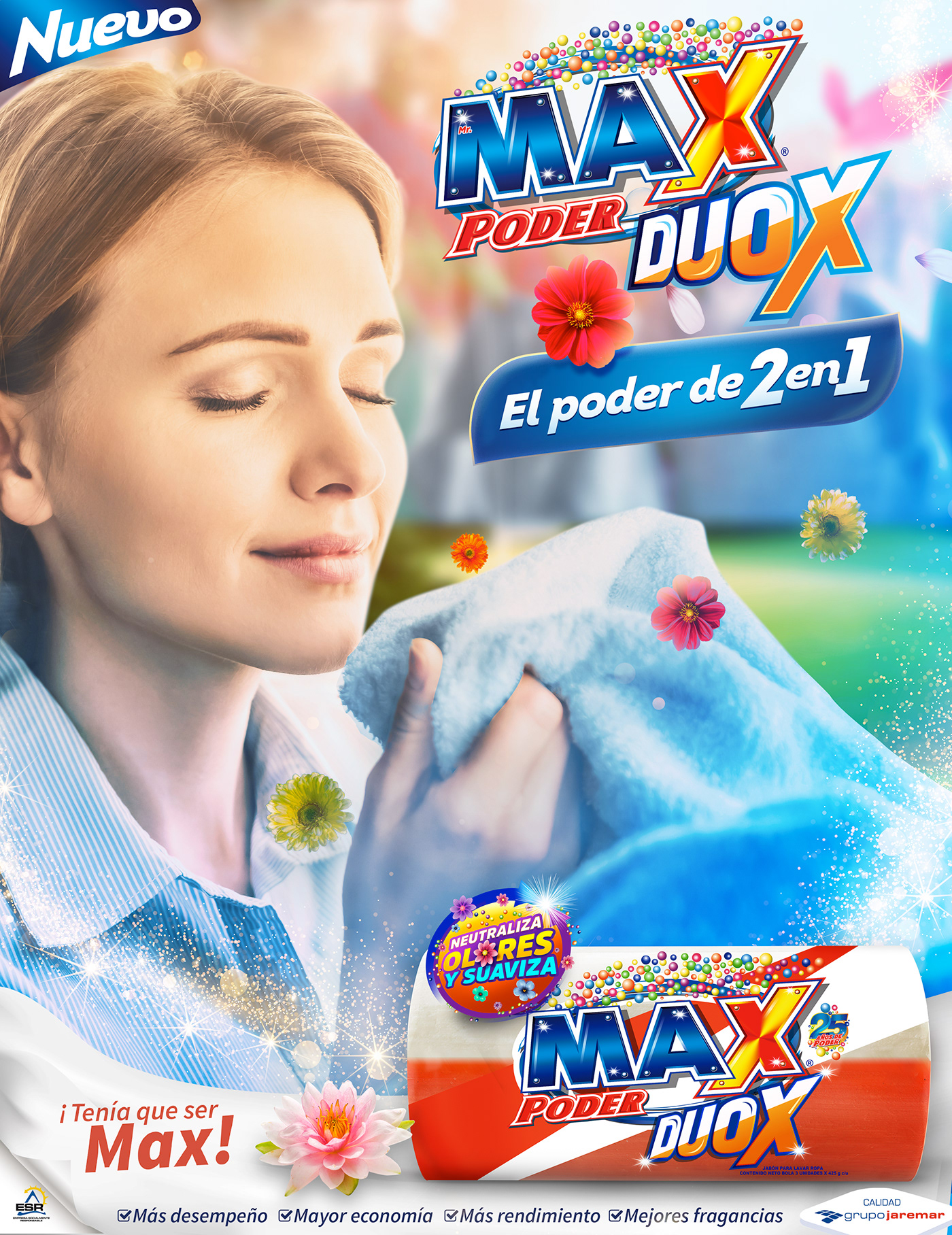 Mr Duox detergent limpieza cleaning product product for clothes