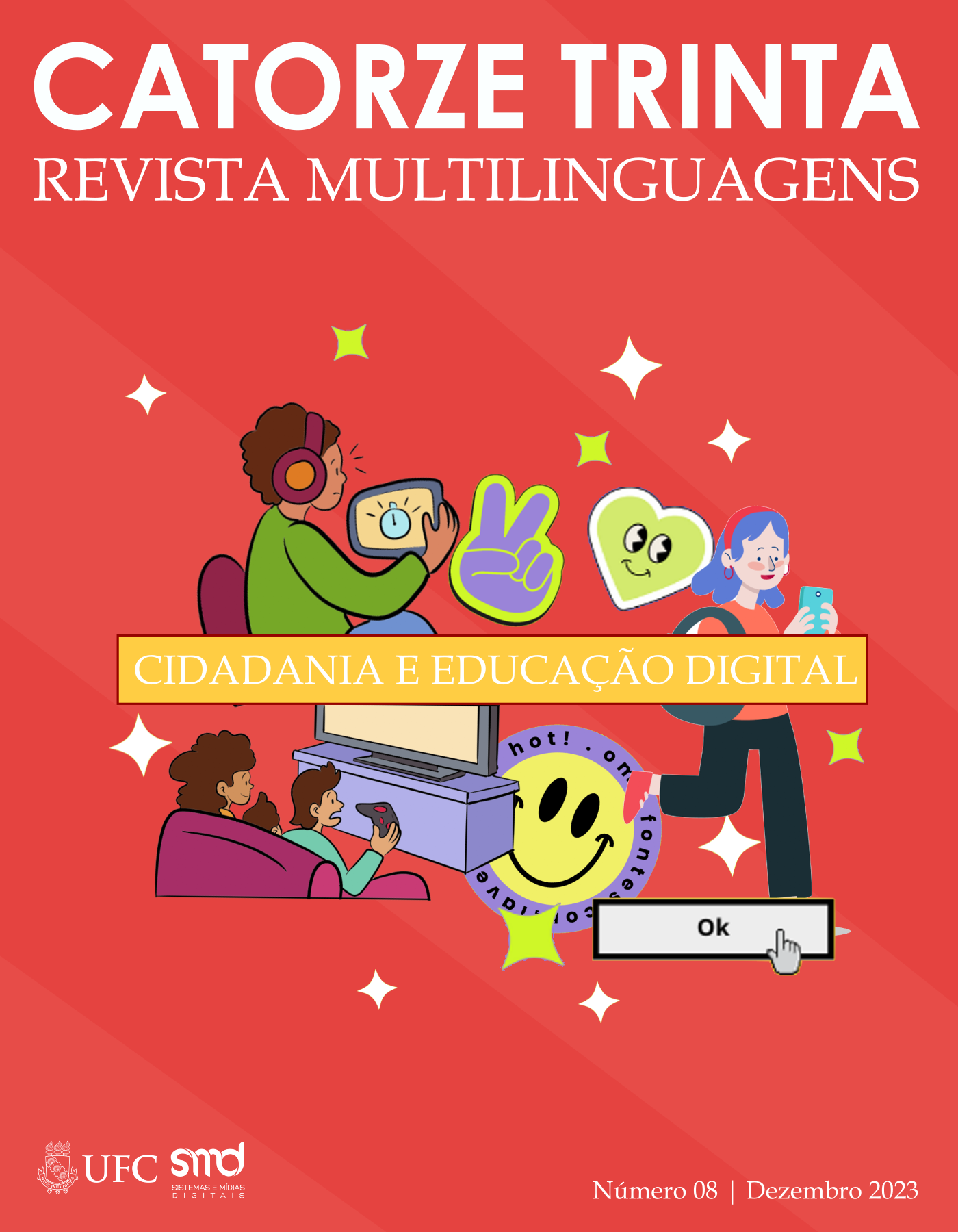 design revista editorial educação Ilustração Redação video Audio SMD Multimidia