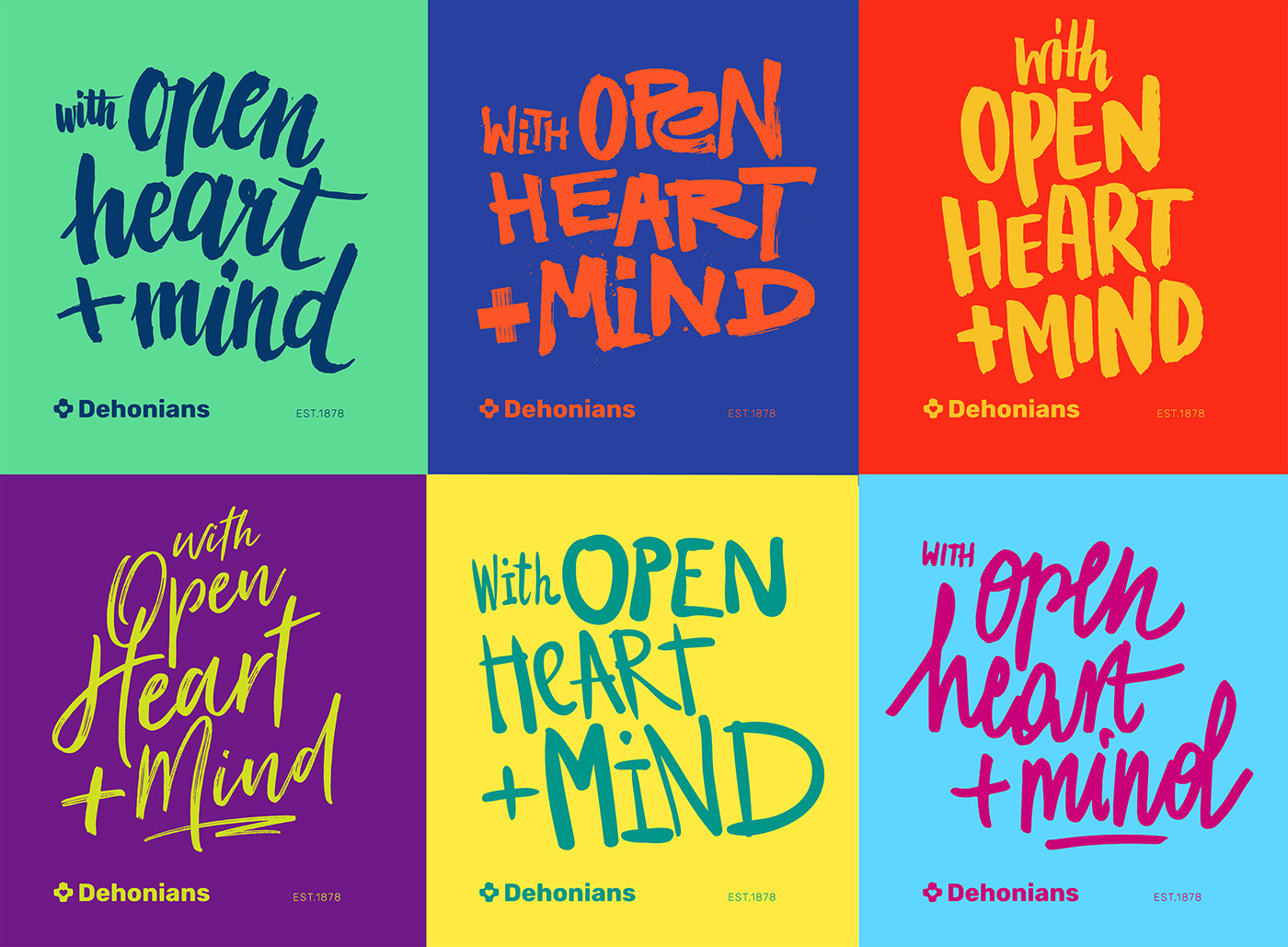 colorful HAND LETTERING heart identity jesus lettering mind rebranding Christians religion