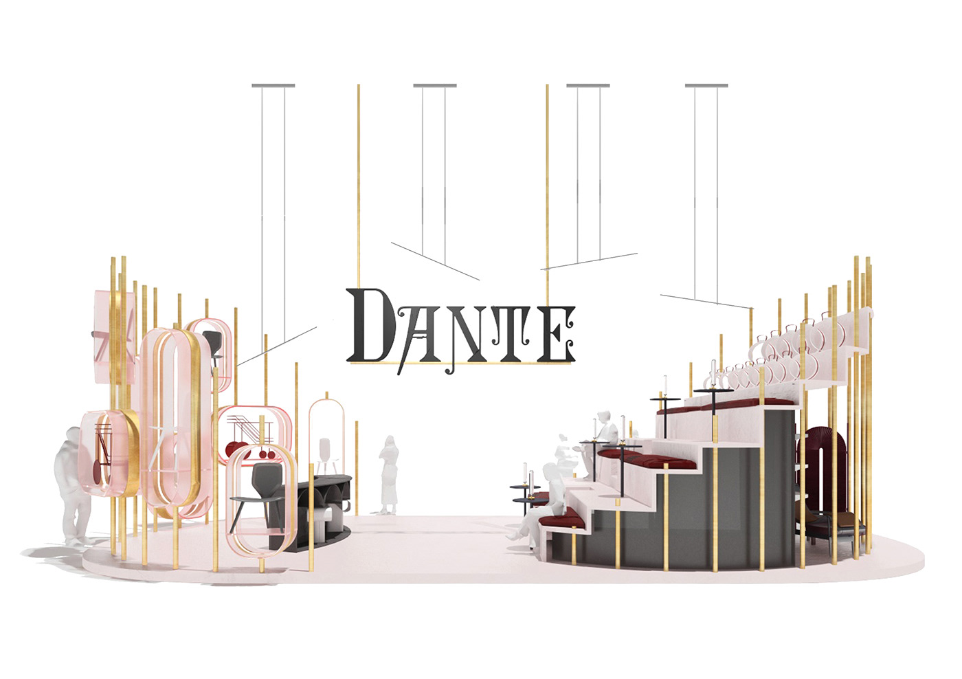 public dante Exhibition  Stand