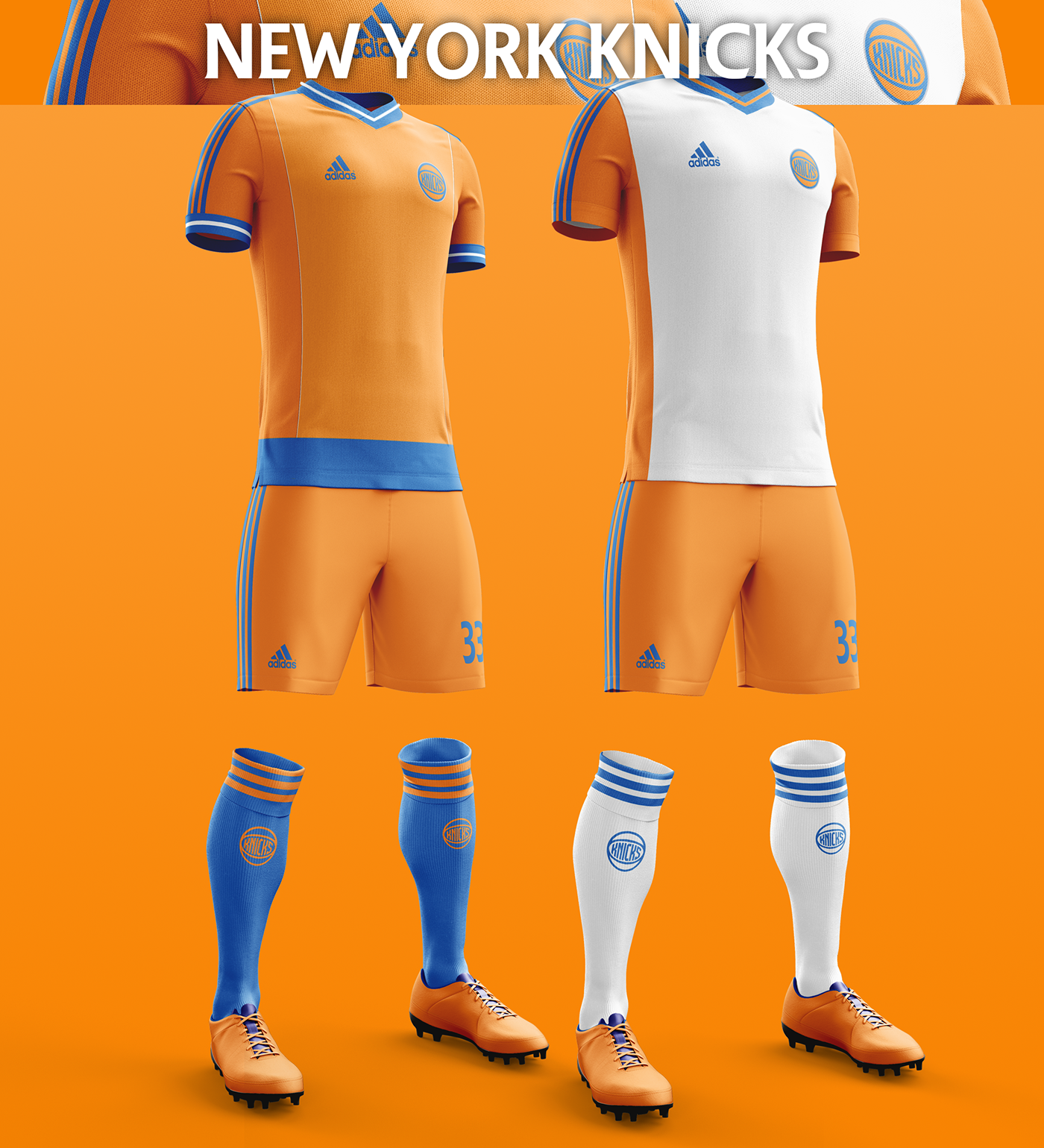 Talisman & Co. | New York Knicks Soccer Concept Kit