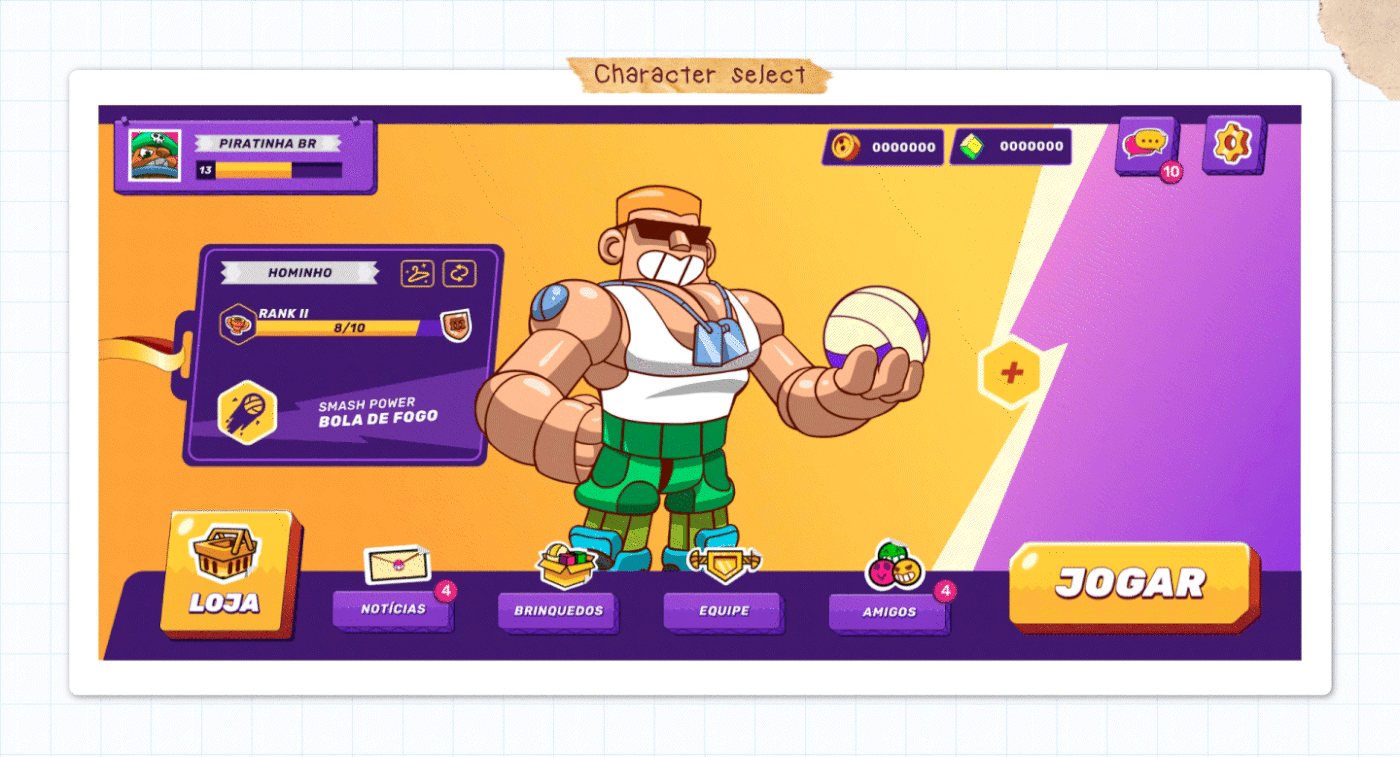 Character design  concept art digital illustration environment game Logo Design ui designs vfx volleyball
