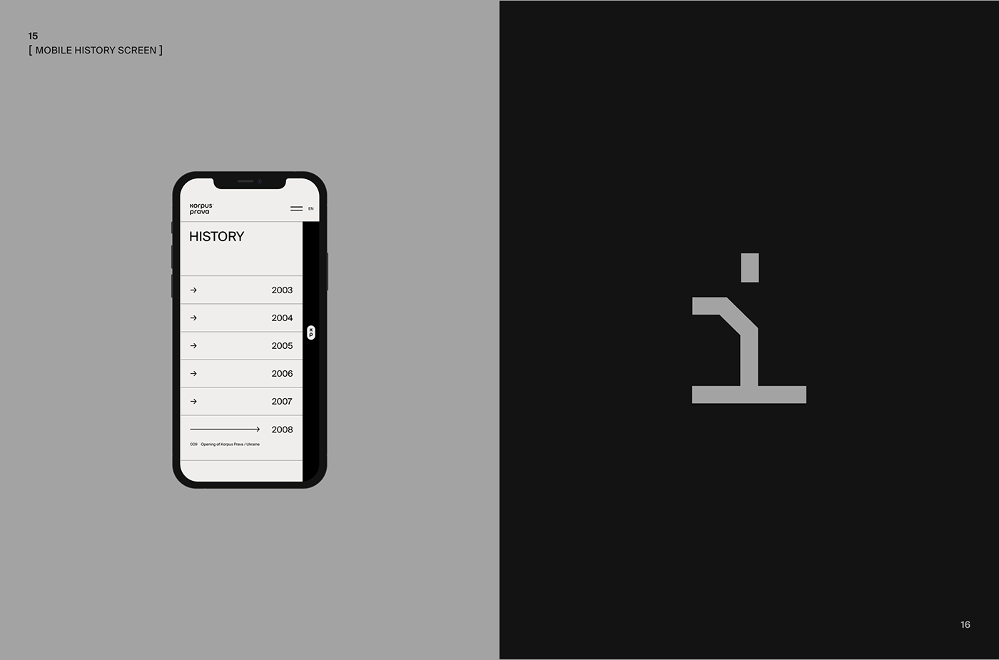 brand identity grid icons Logo Design minimal typography   UI Web Design  law firm