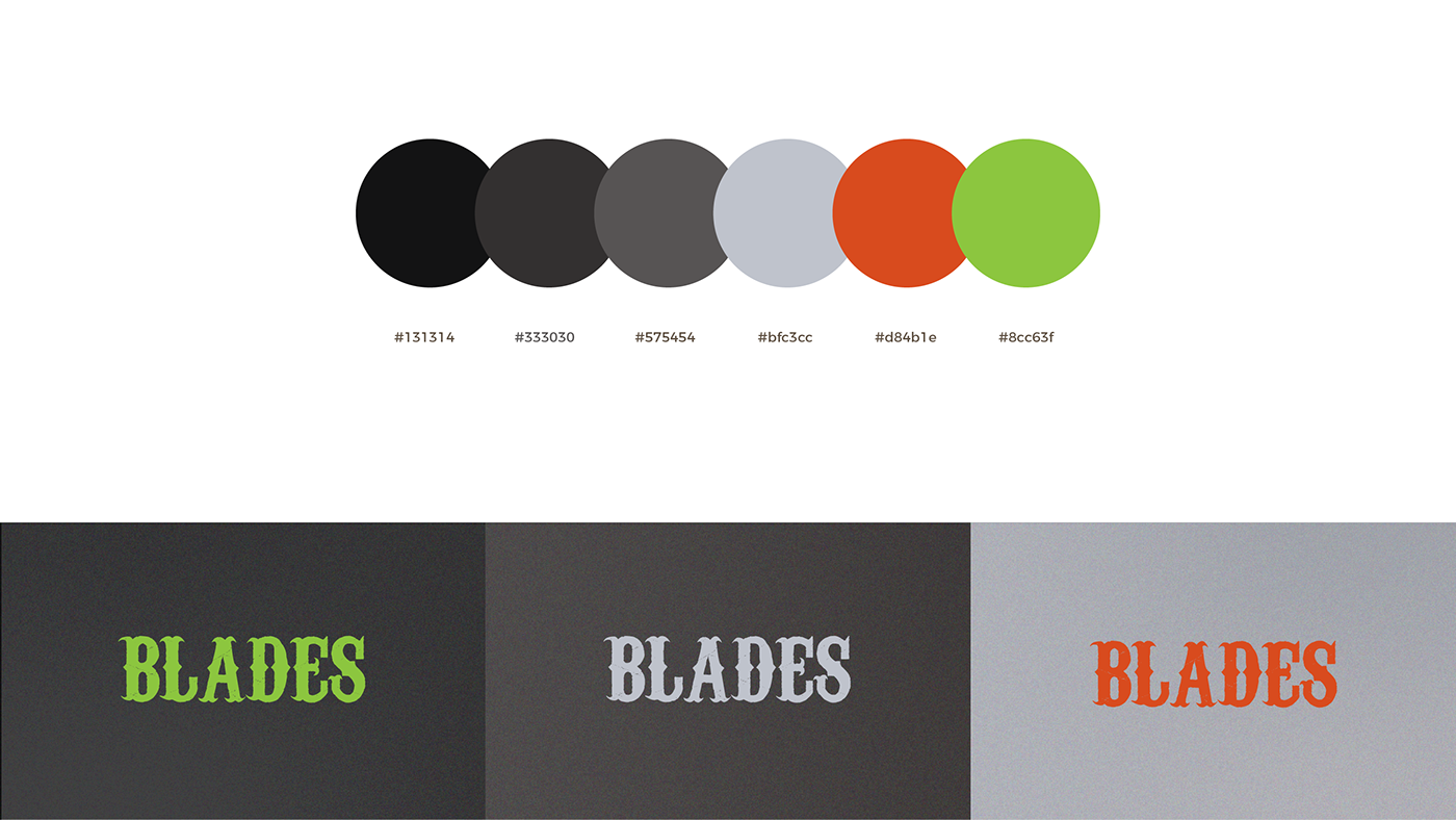 blades Brand Design instagram logo product design  visual identity cutelaria cutlery design Social Media Design