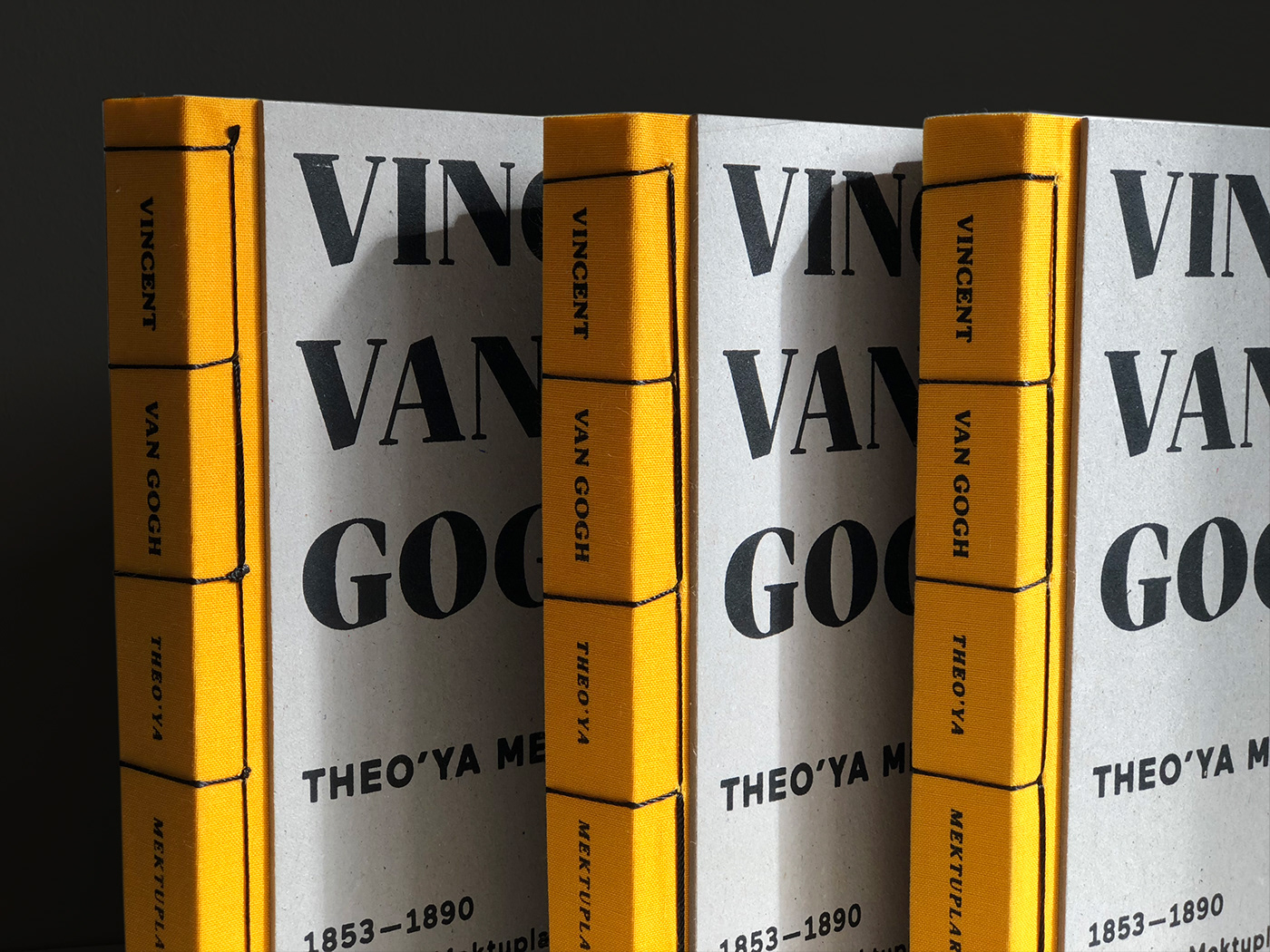 editorial graphic design  book design typography   Printscreen editorial design  vangogh vincentvangogh vangoghletters Letters book