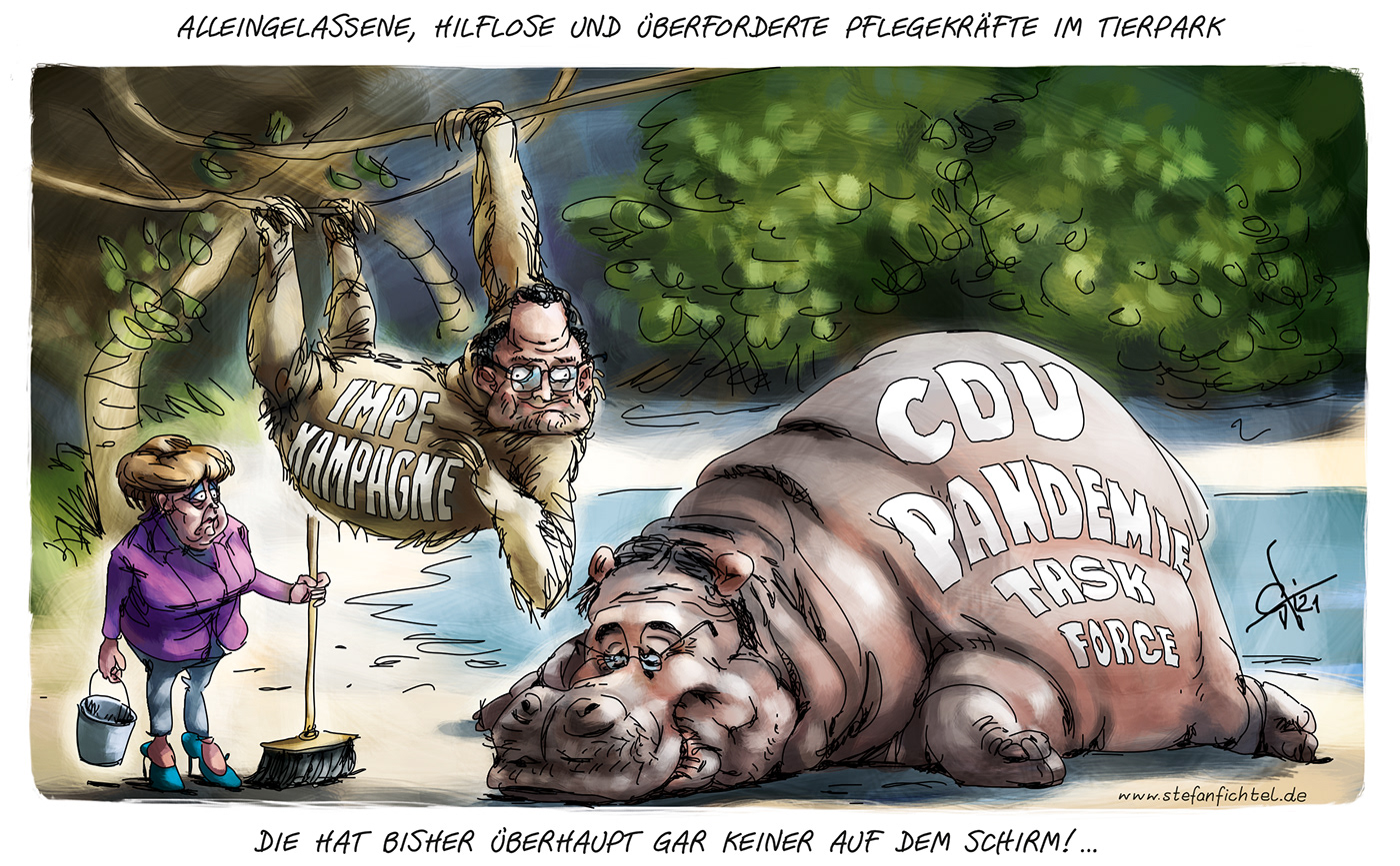 CDU corona Impfen impfung laschet lockdown Merkel Nachdenken Spahn