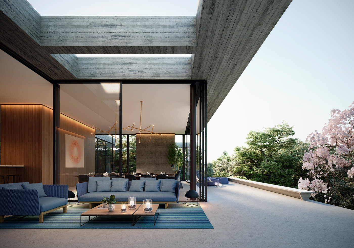 architecture mader Brazilian Architecture summit visual modernism CGI corona renderer rendering 3ds max house