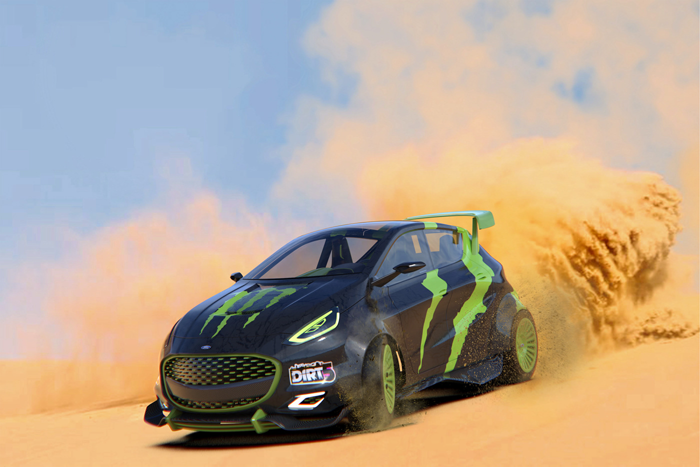 3dmodel car concept industrial design  race racecar rally