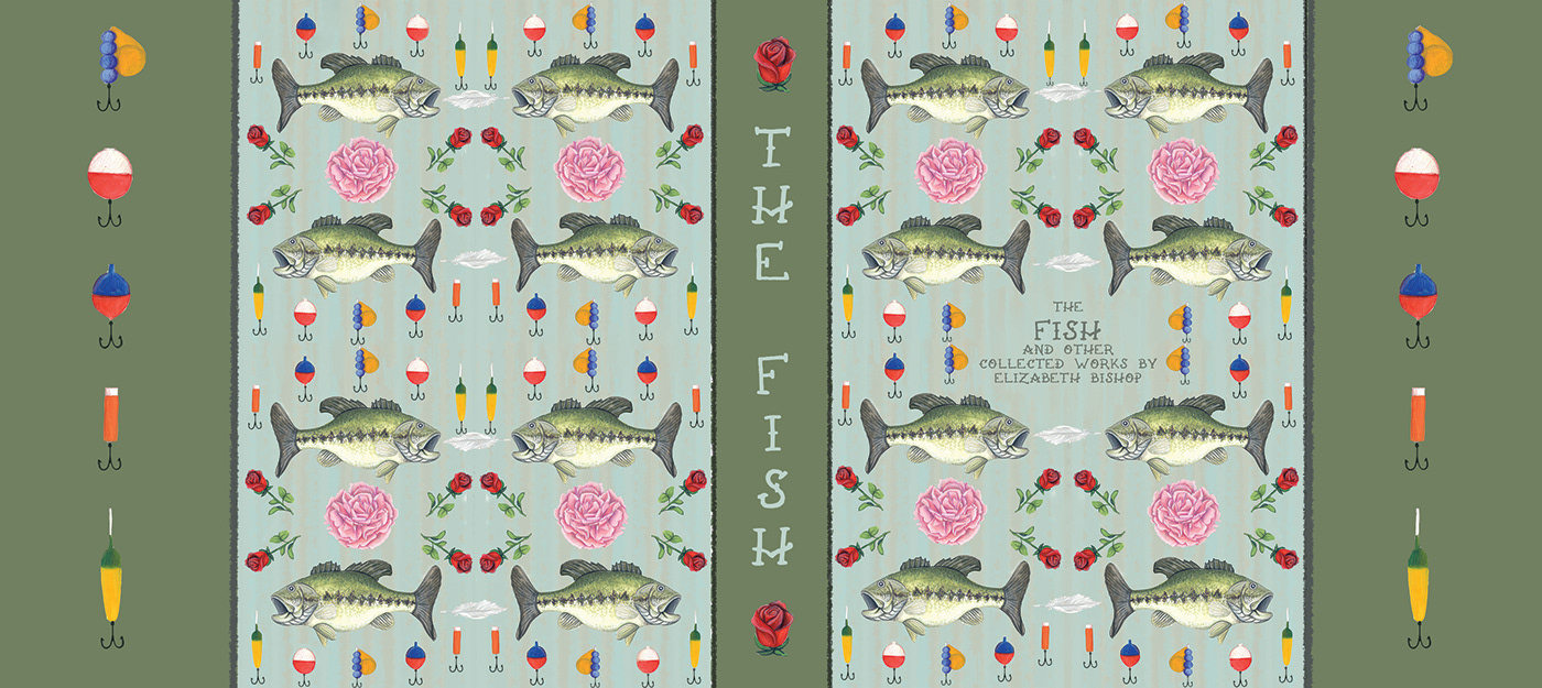 massart bookcover graphic design  ILLUSTRATION  the fish