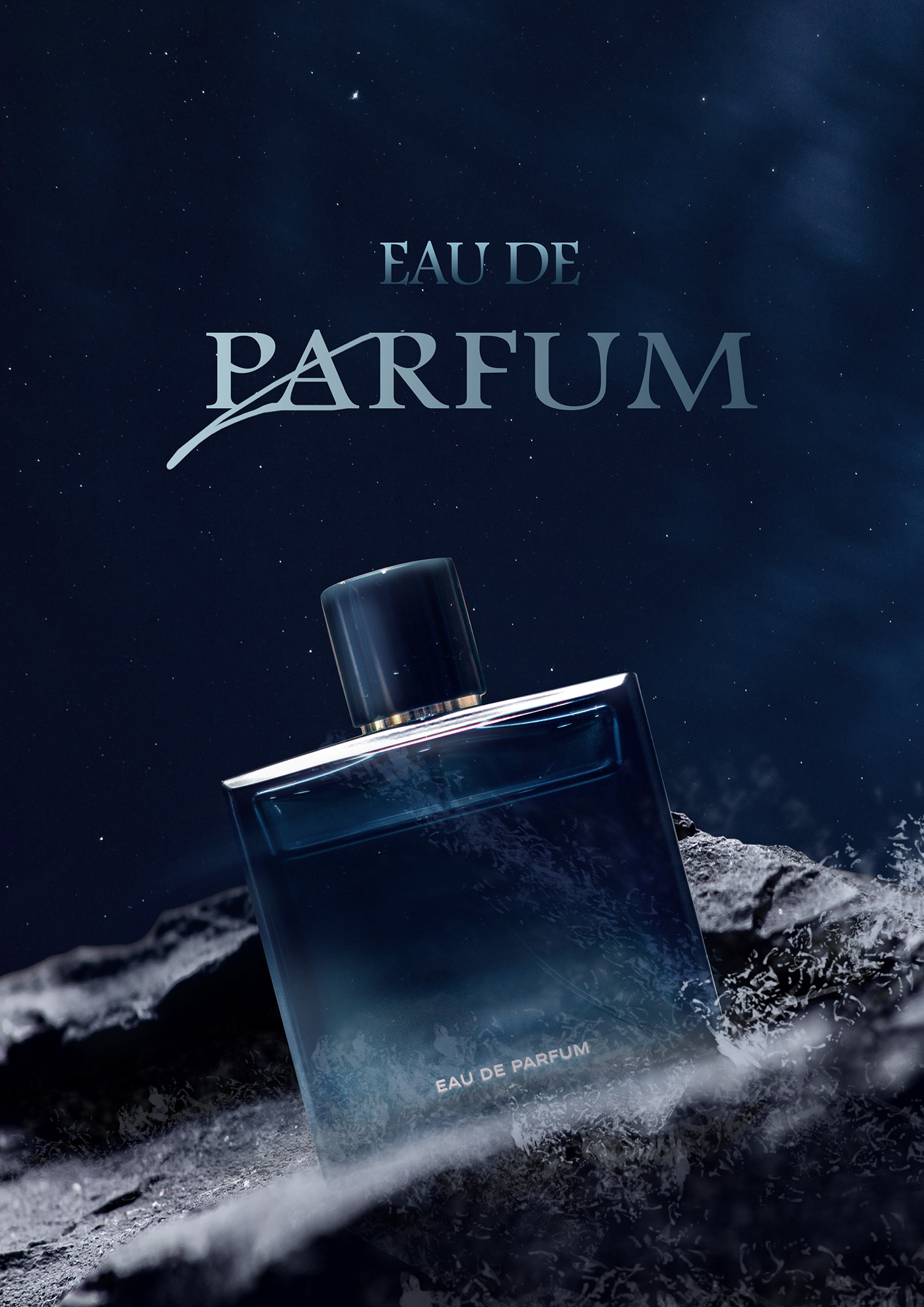 poster design Advertising  perfume perfume bottle Packaging visual design art direction  Photography  photomanipulations