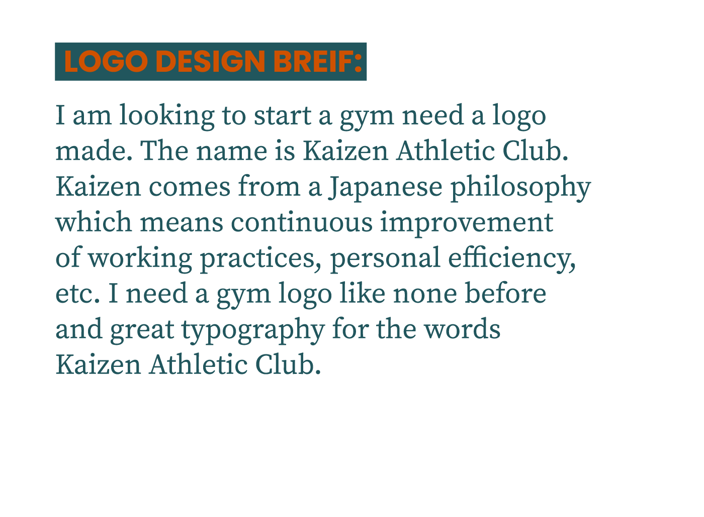 Brand Design Graphic Designer brand identity Logo Design Logotype visual identity fitness logo kaizen athletic club logo kaizen logo
