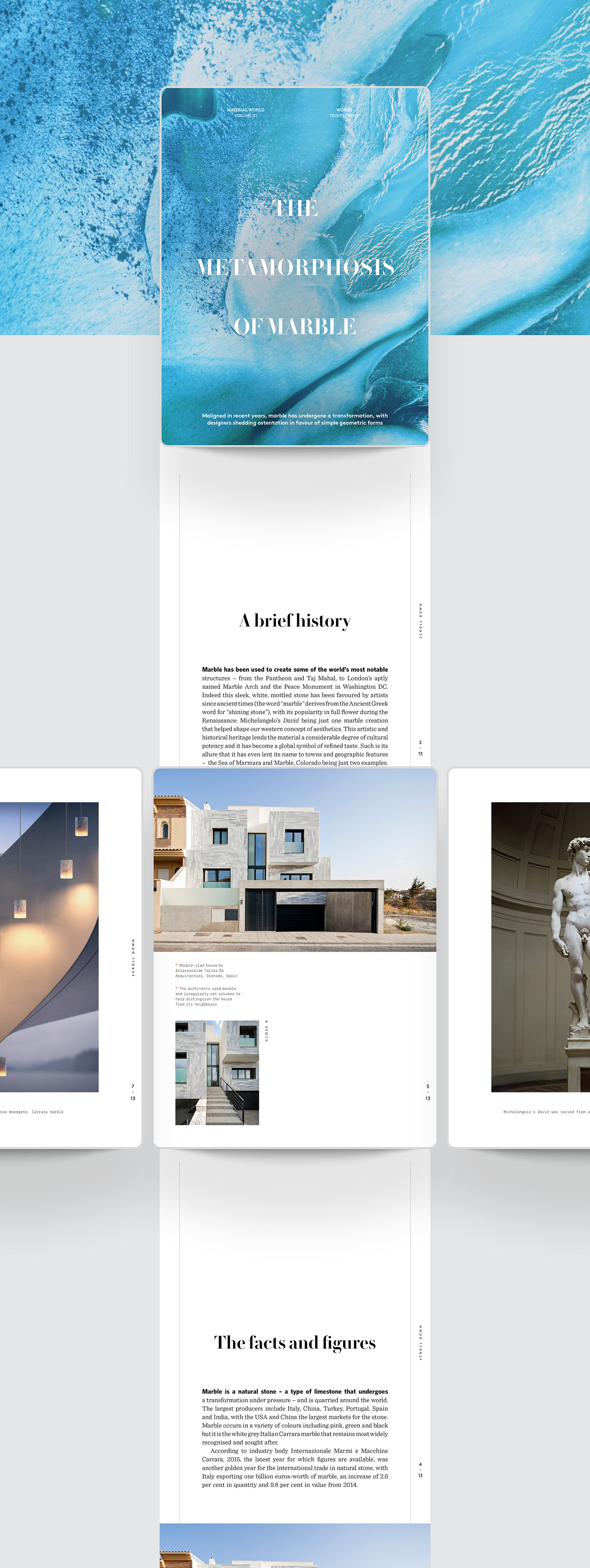 architecture editorial design  IndDesign Layout Design Magazine design
