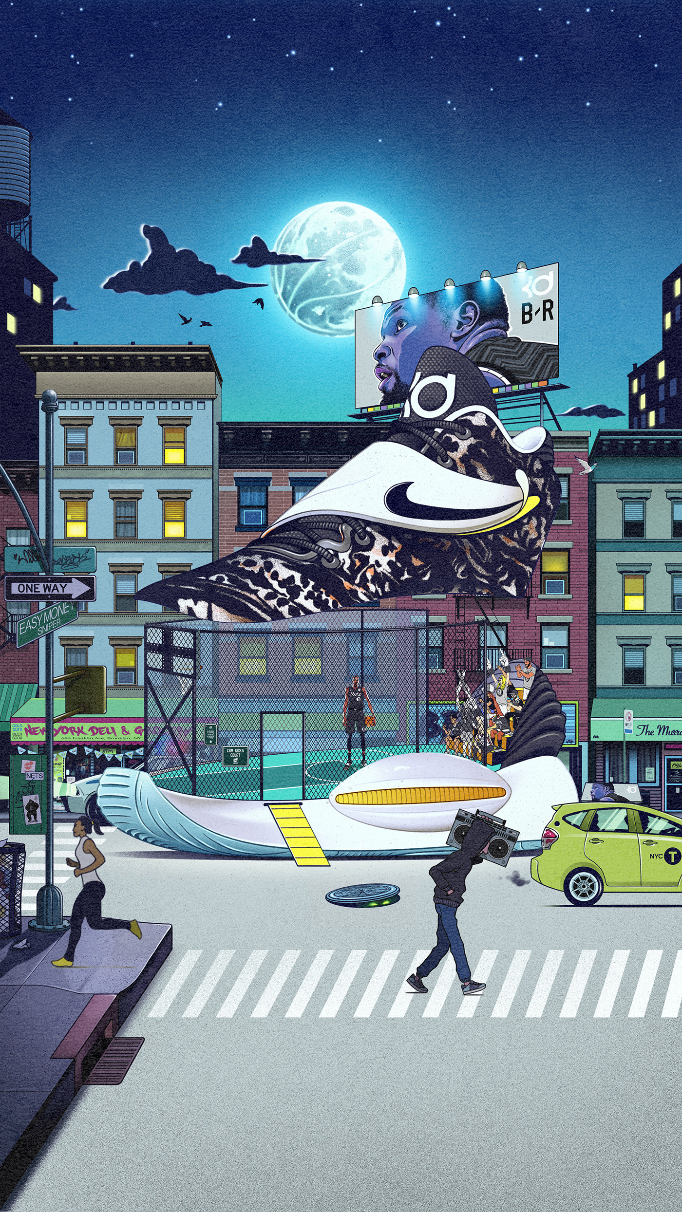 animation  bleacherreport NBA Nike sneakers
