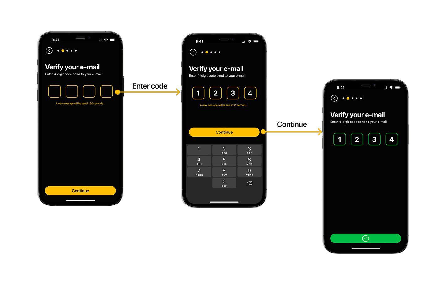 ux UI/UX Figma Mobile app app design restaurant Booking dark mode reservation app