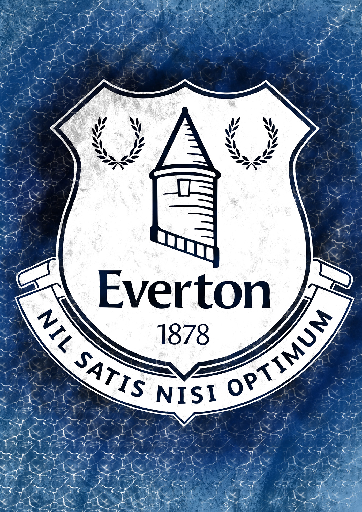 crest Everton everton fc football football club Football poster Premier League Procreate soccer Sports Design