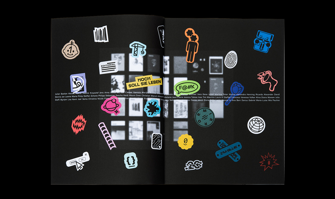 book editorial Layout magazine print type typography  