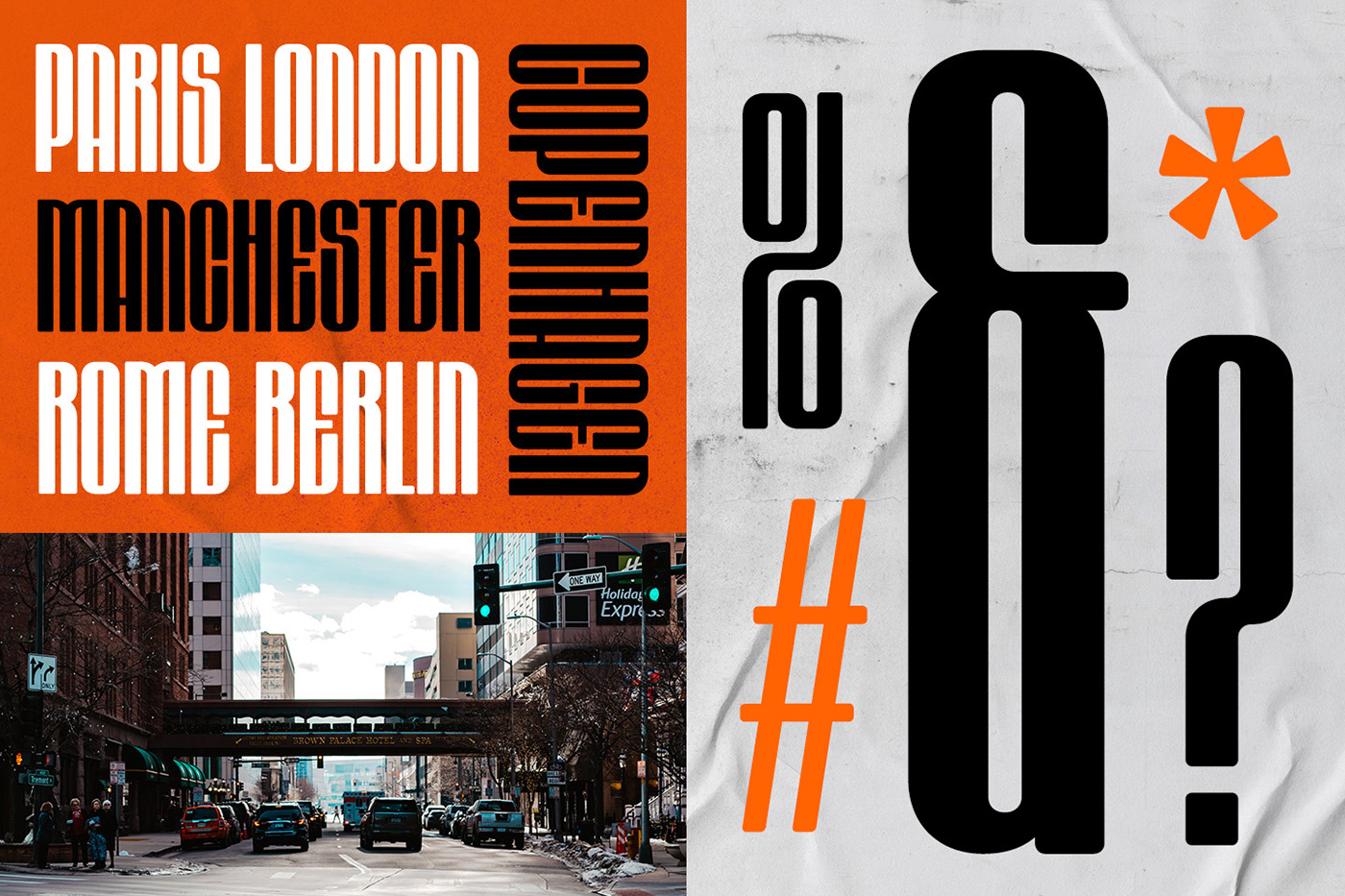 brand identity condensed font display font futuristic font hipster font logo modern font sans serif typography   urban font