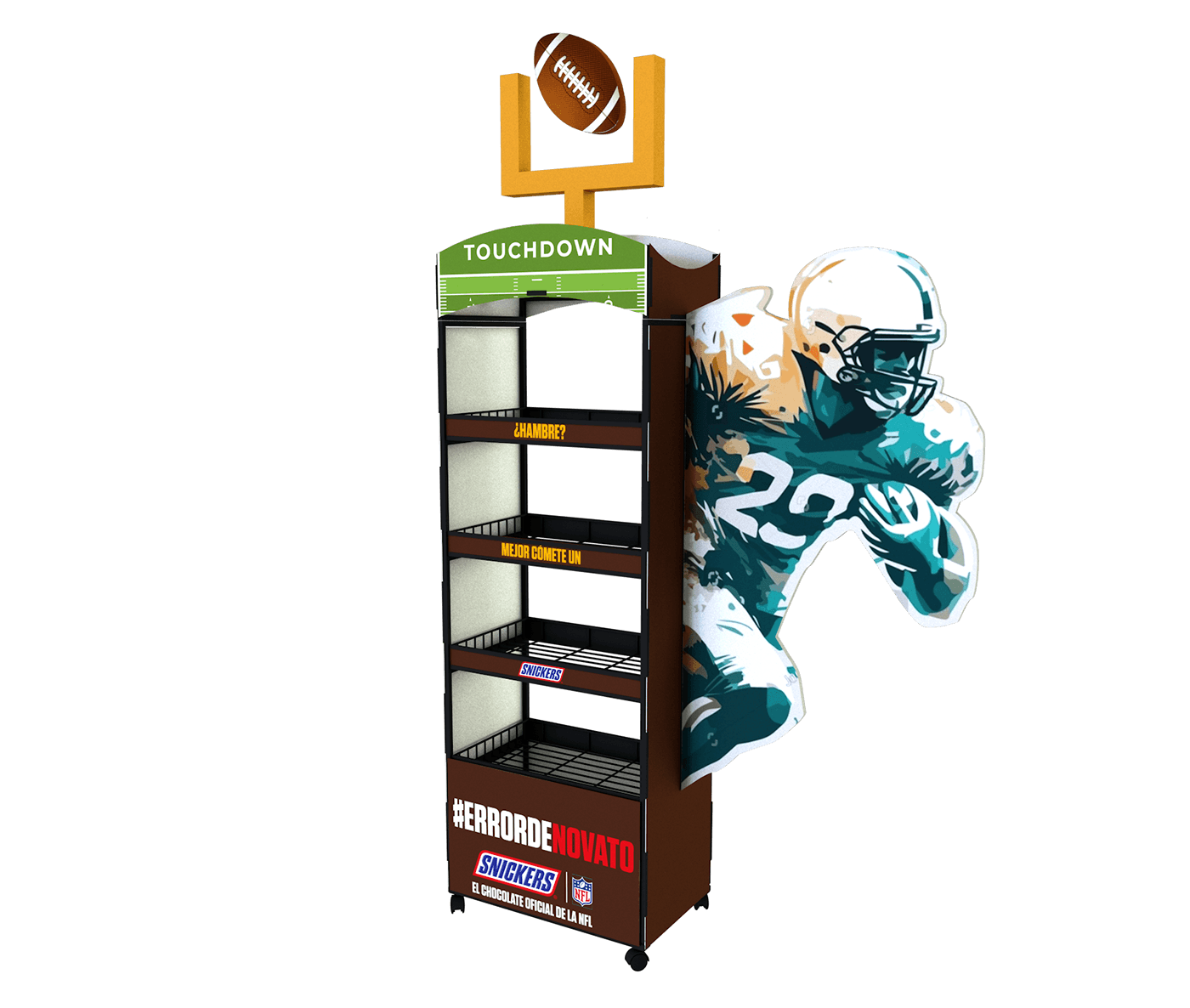 Display Stand Exhibition  POS Display Point of Sale nfl