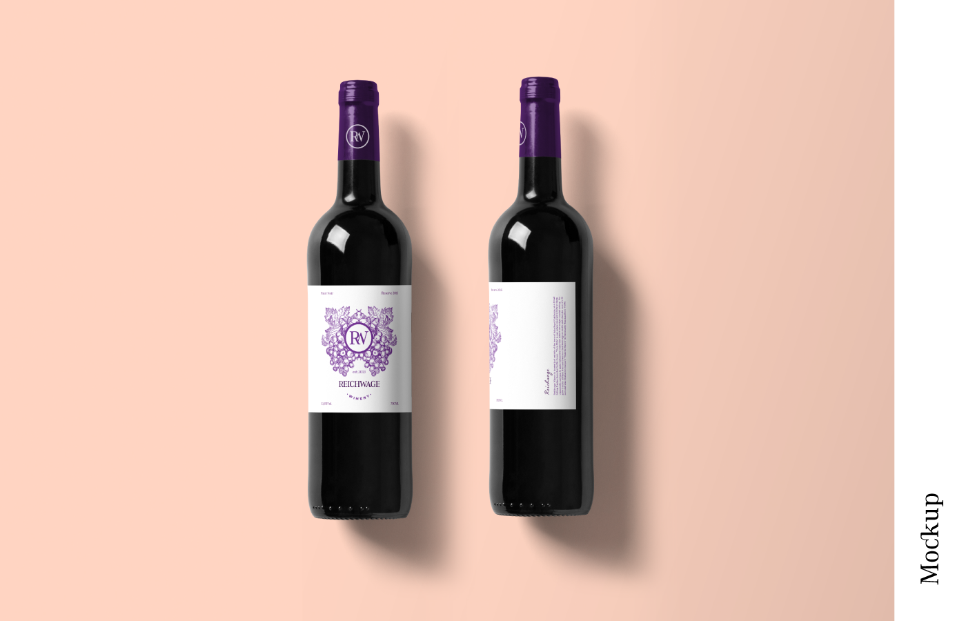 wine Label California Cali colombia liquor logo grapes