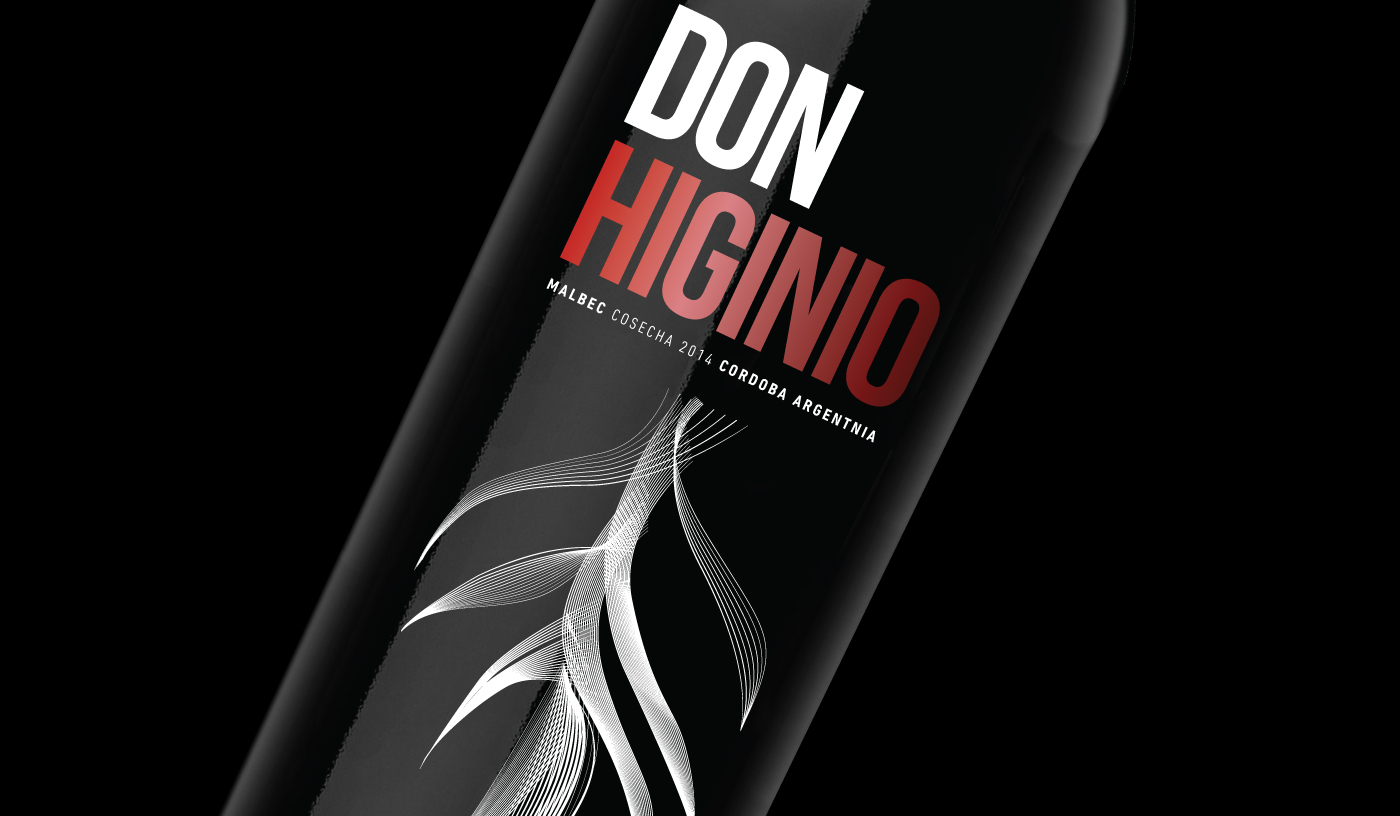 vino wine packaging design botella etiqueta label design envàs Pack raiz roots higinio don vidrio no label look Label