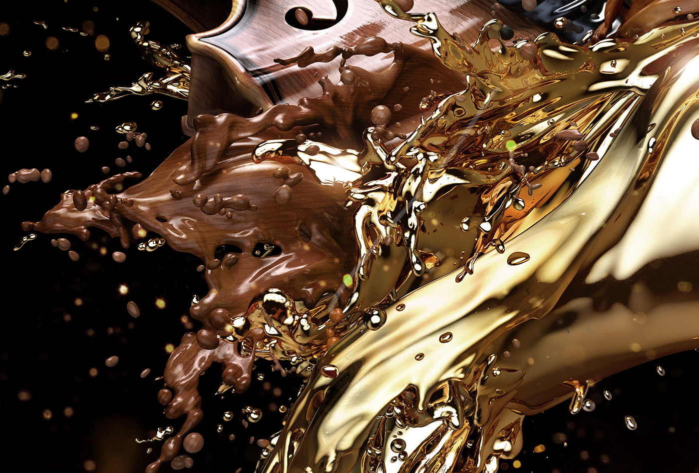 splash instruments gold Platinum Platinumfmd music photoshop CGI