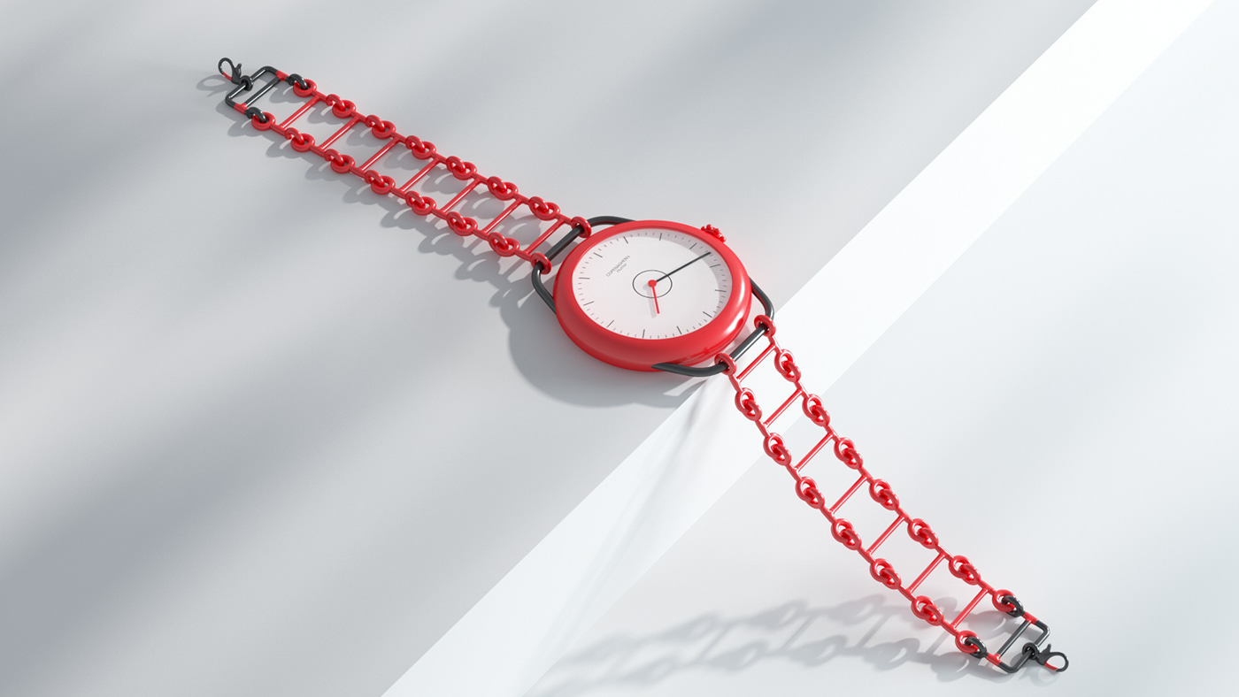 3D c4d concept identity product design  Render visual watch
