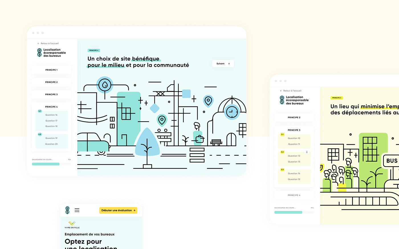 dashboard eco-friendly Form ILLUSTRATION  minimal illustration Outline Illustration Quebec tool UI ux