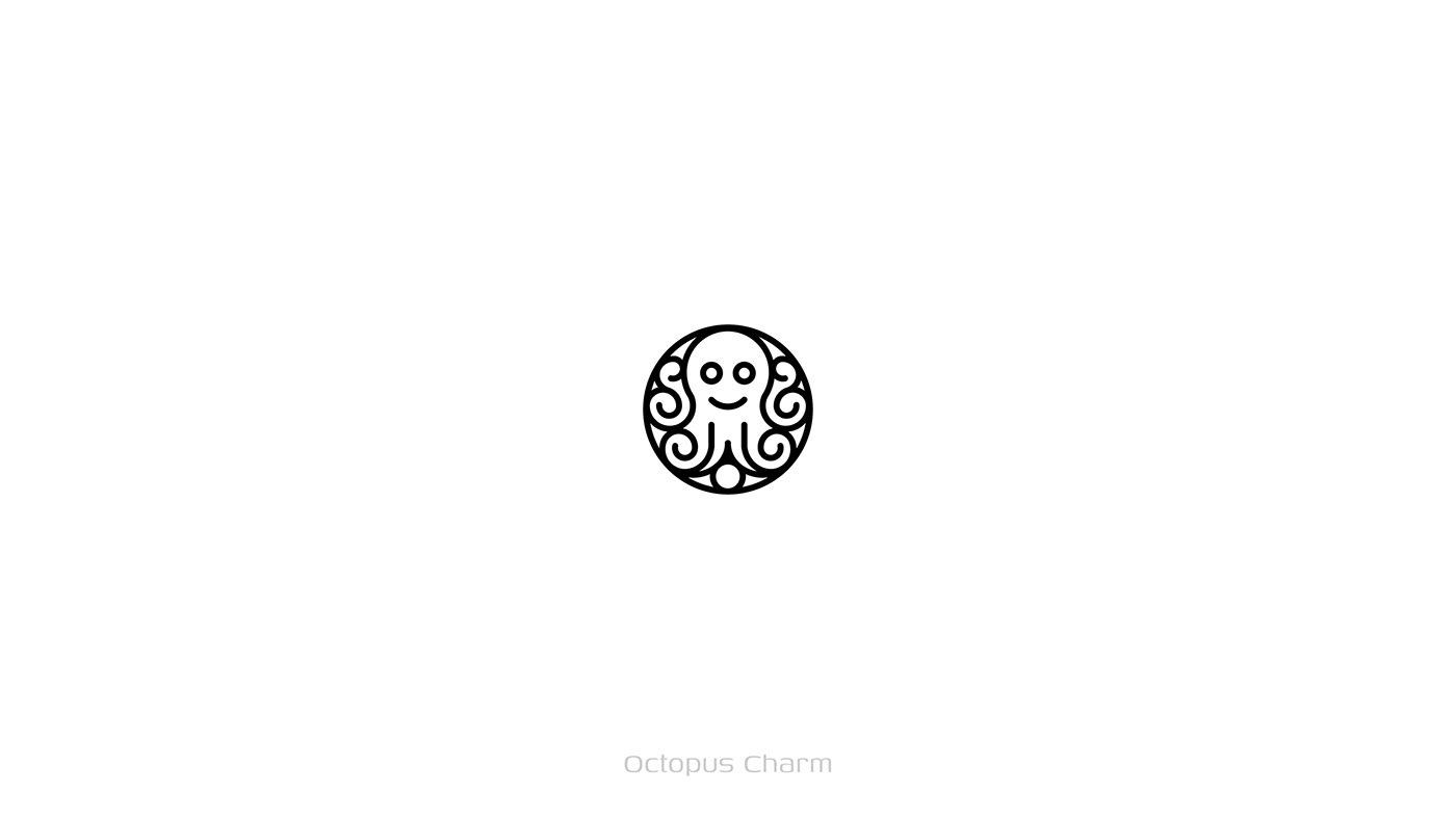 Octopus Logo - Charm and Jewelry - DAINOGO