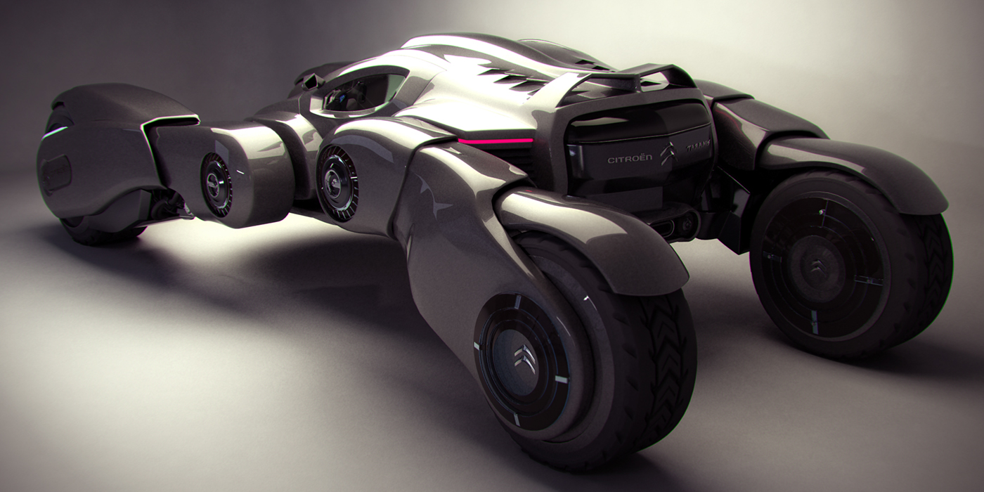 car Vehicle CG car design 3D electric concept