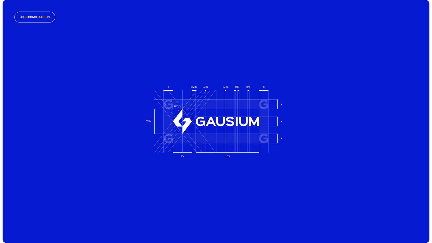 ai brand identity branding  celerart gausium graphic design  Logo Design animation  gaussian robotics Technology