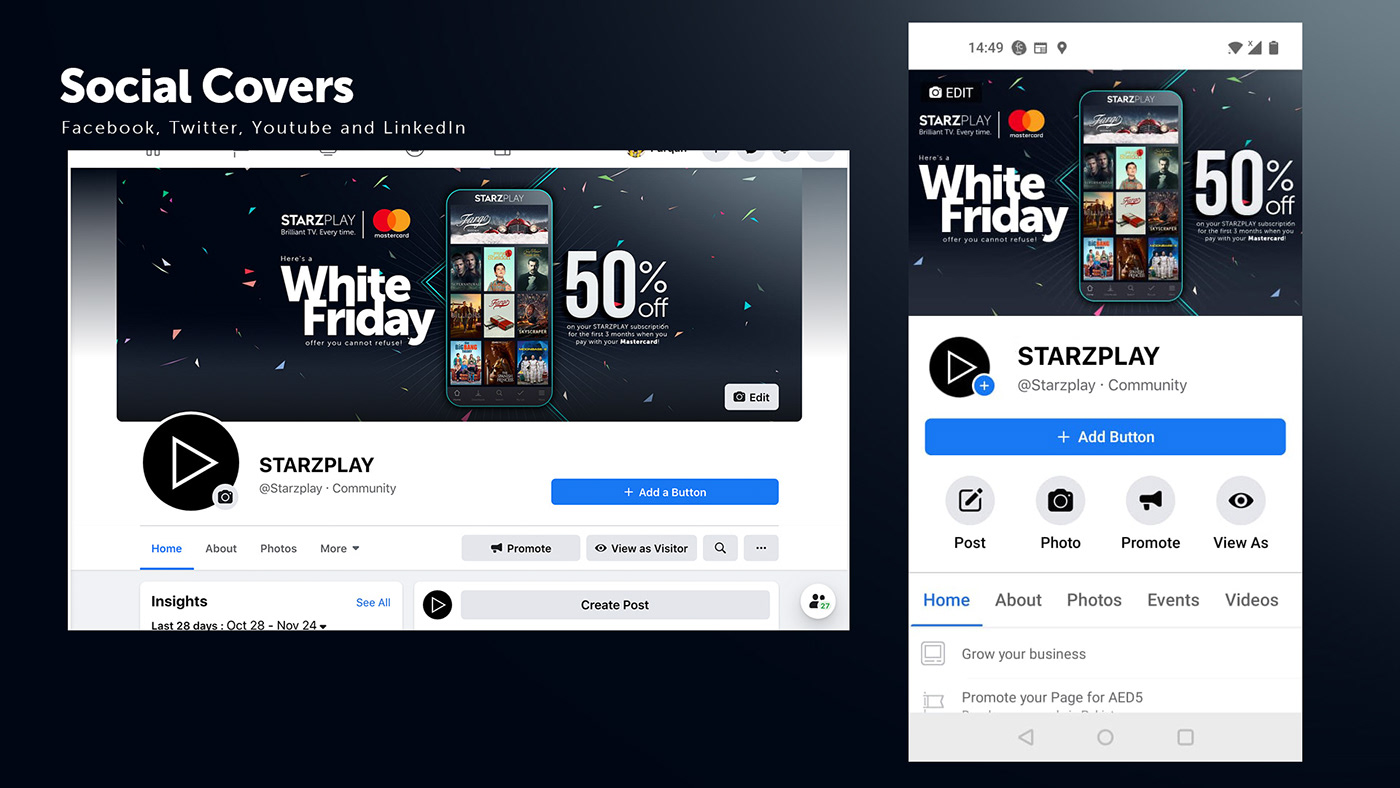 360Campaign BlackFriday digitalmarketing discount mastercard Starzplay whitefriday