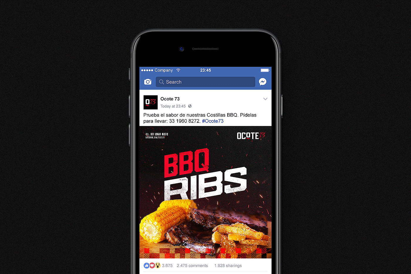 branding  restaurant grill steak ribs burger social media graphic design  logo Stationery