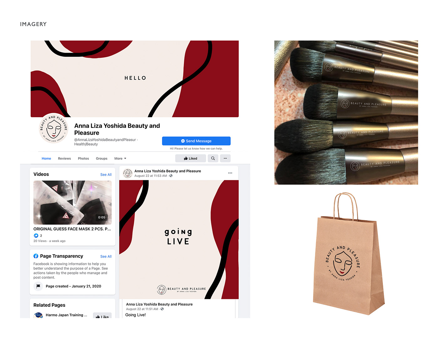 Brand Design Logo Design Online shop e-commerce Social Media Design