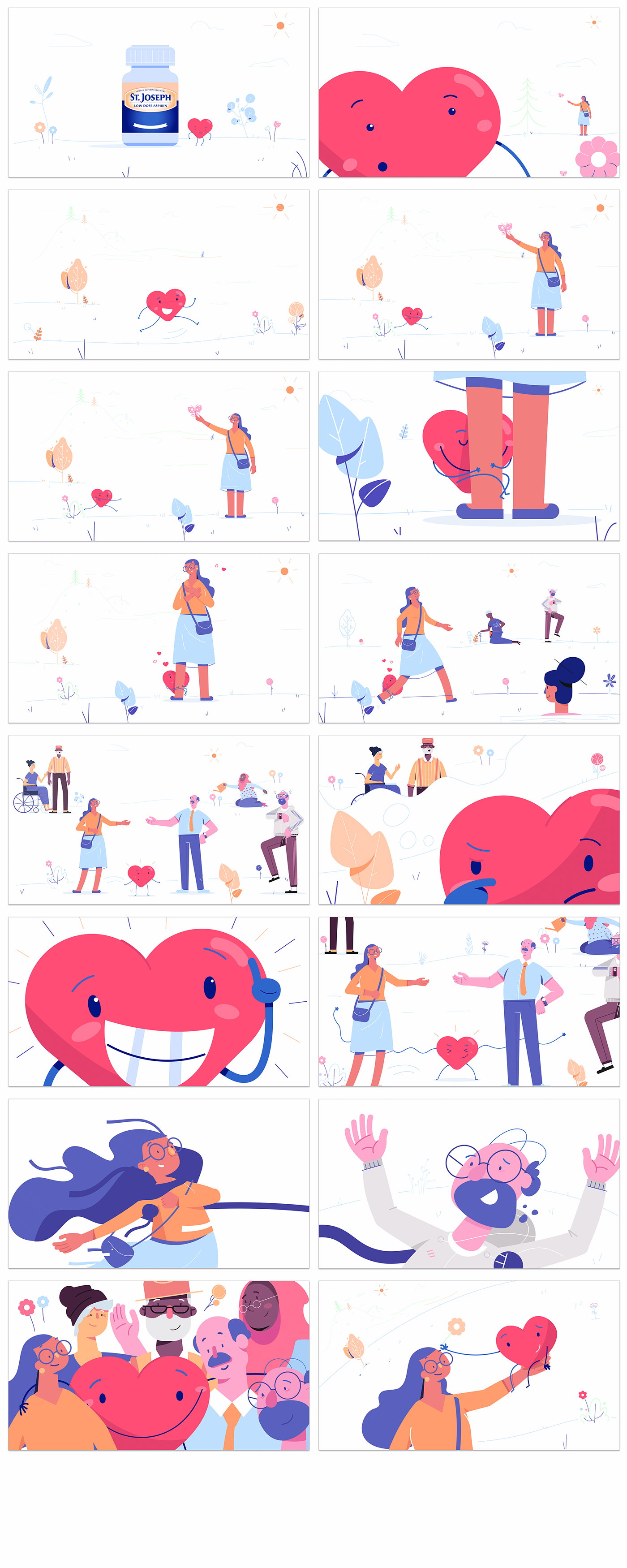 Put a little love in your heart on Behance