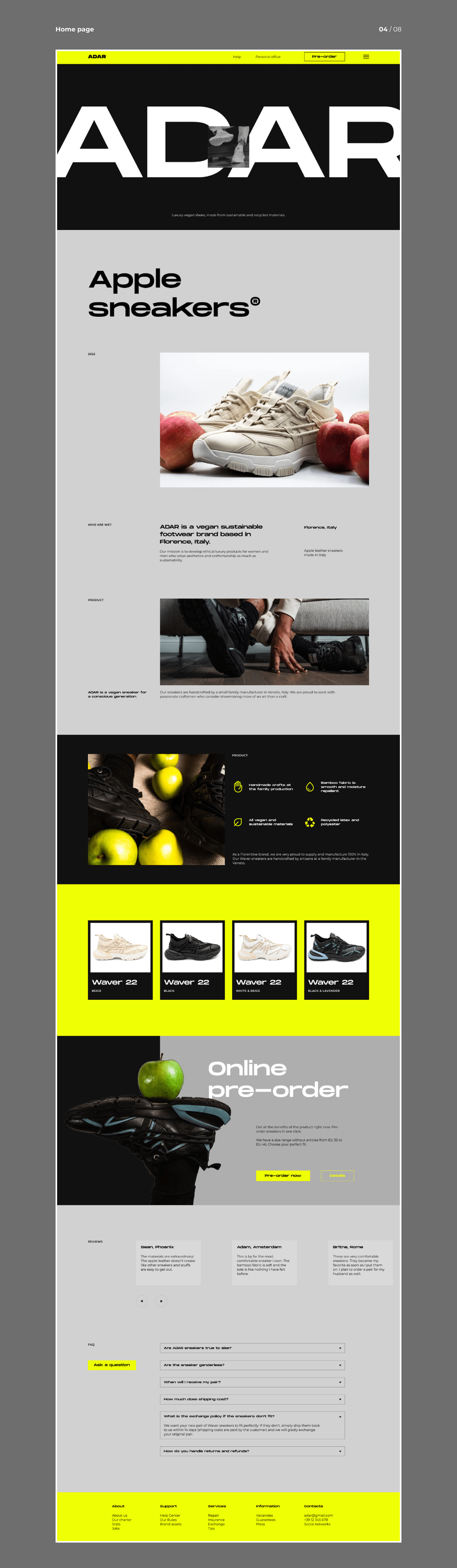 Figma landing page site UI/UX web-design Website веб-дизайн дизайн сайта лендинг