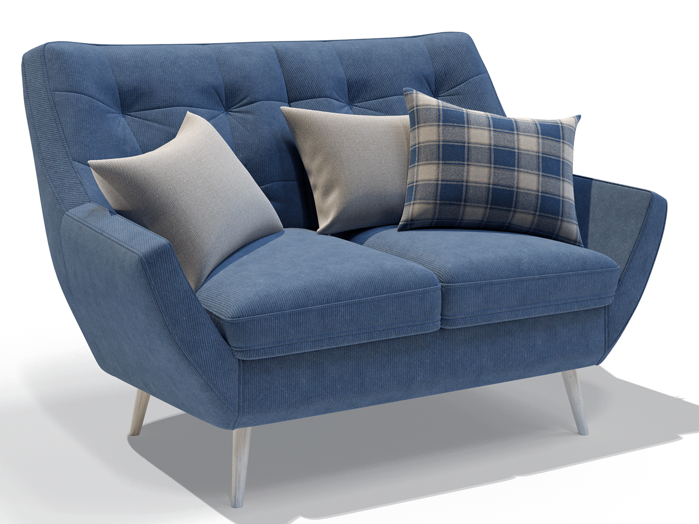 3D 3ds max corona interior design  Render sofa visualization