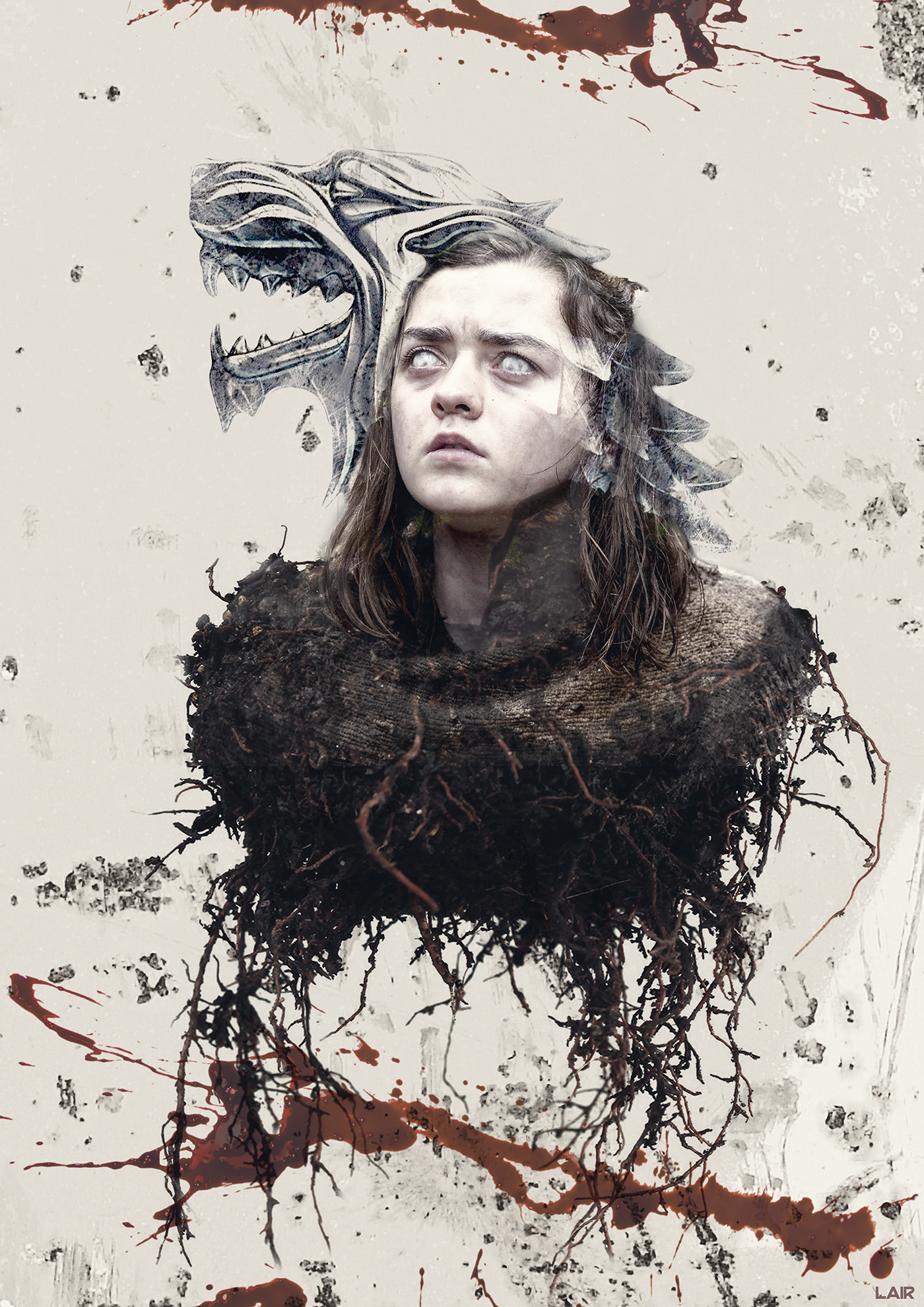 art Game of Thrones Digital Art  contemporary art cut and paste inspiration collage female artist