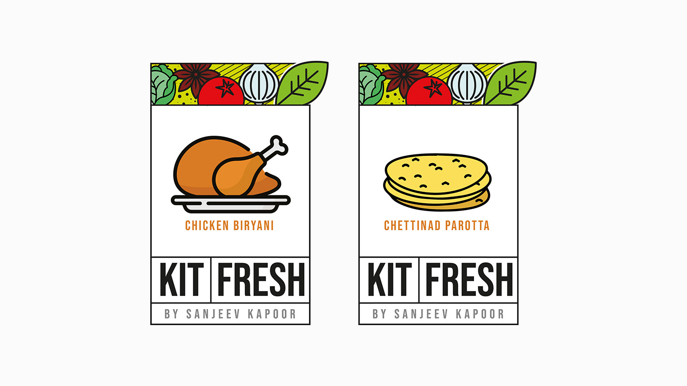 branding  chef Food  food logo Packaging Amazonfood cheffood readytocook sanjeevkapoor
