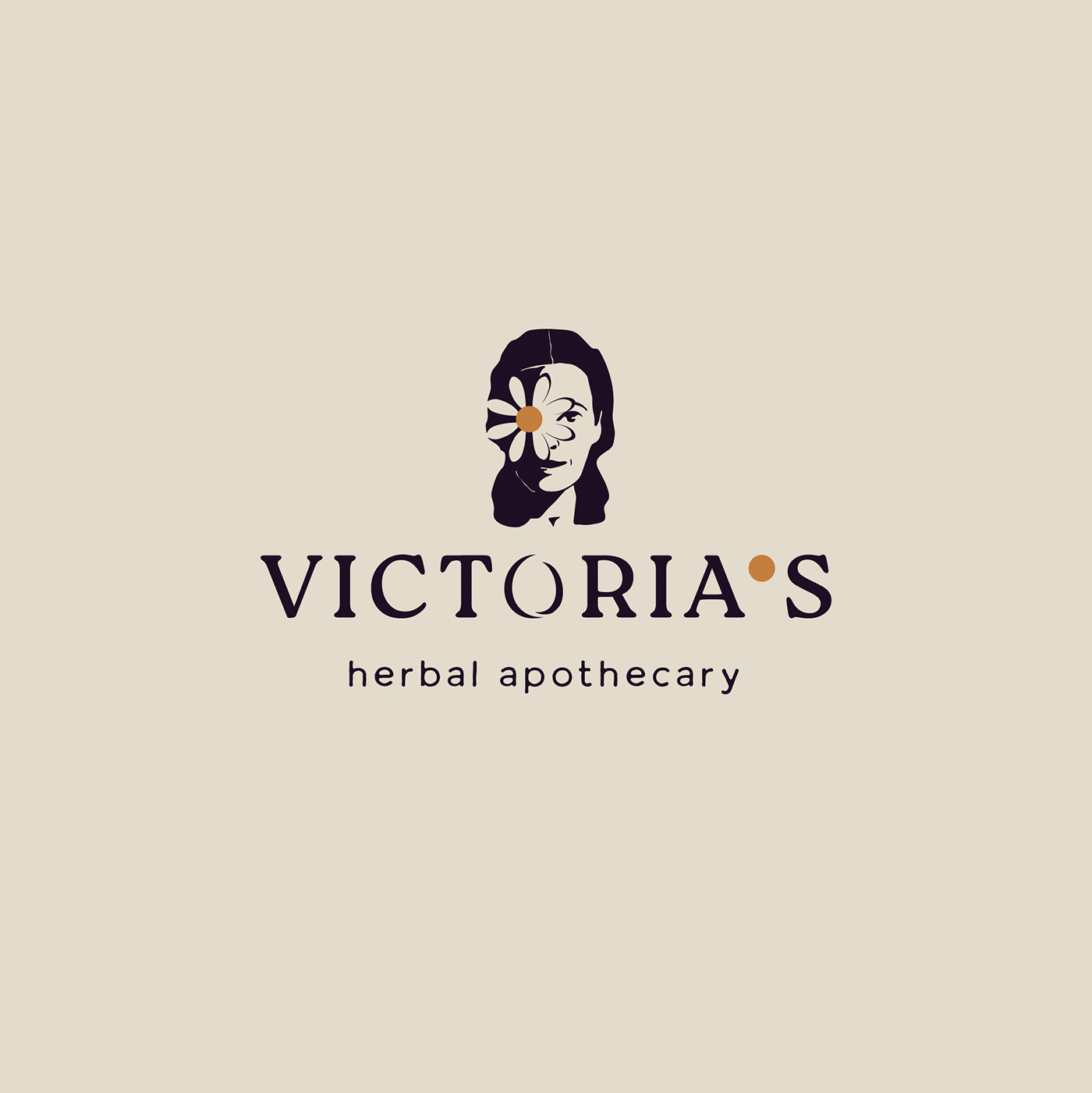 A logotype for a herbal apothecary