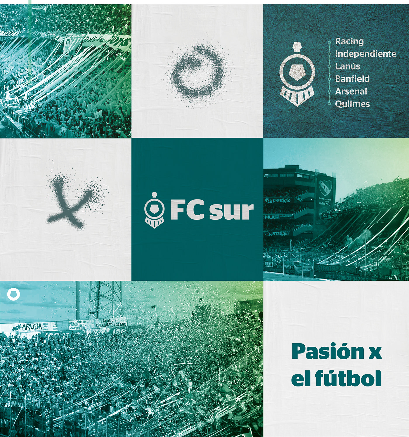 futbol sur Deportes soccer brand Futbol sports play Logotype Logo Design identity
