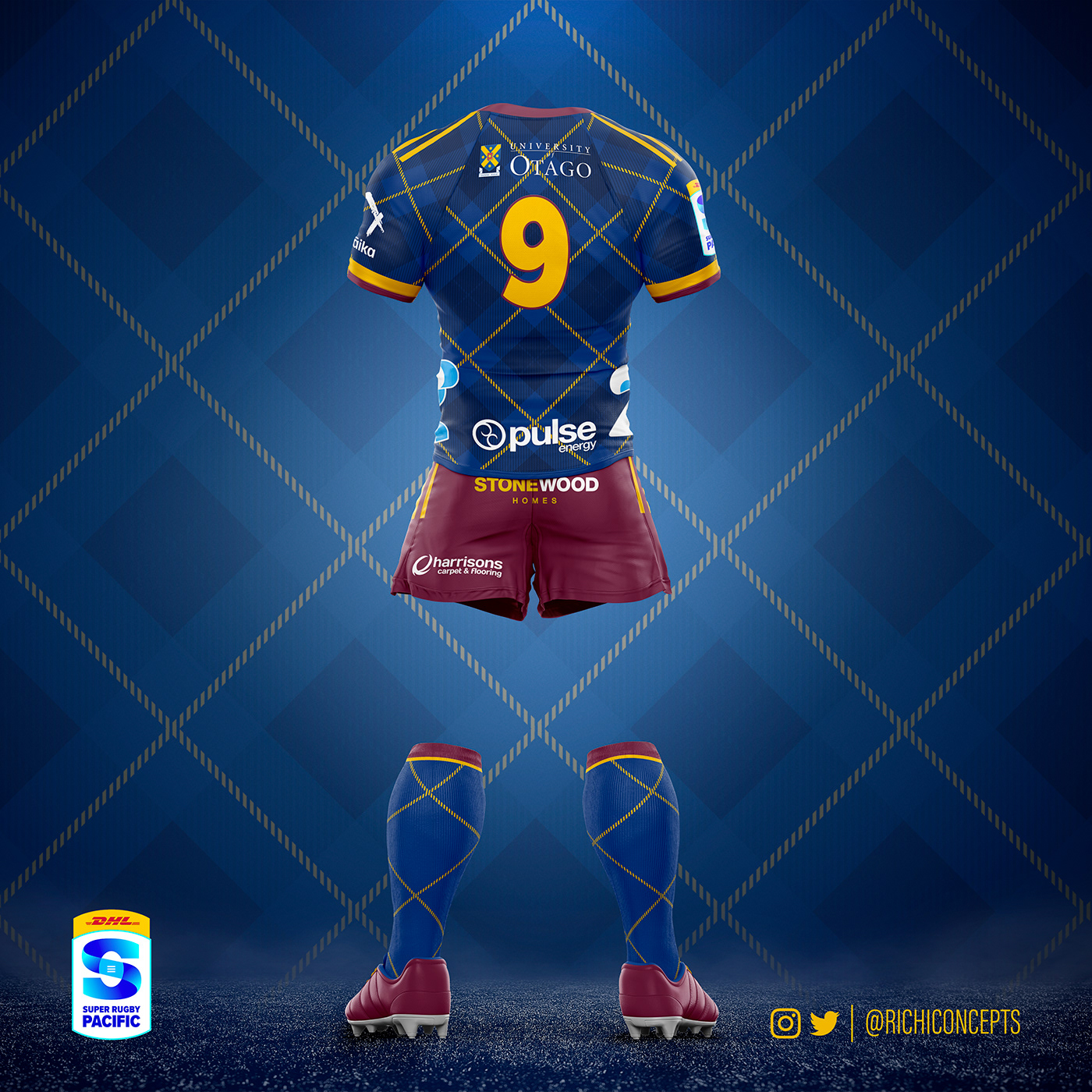 Mockup Rugby Rugby jersey Rugby Kit Rugby Design Sports Design adidas jersey sports